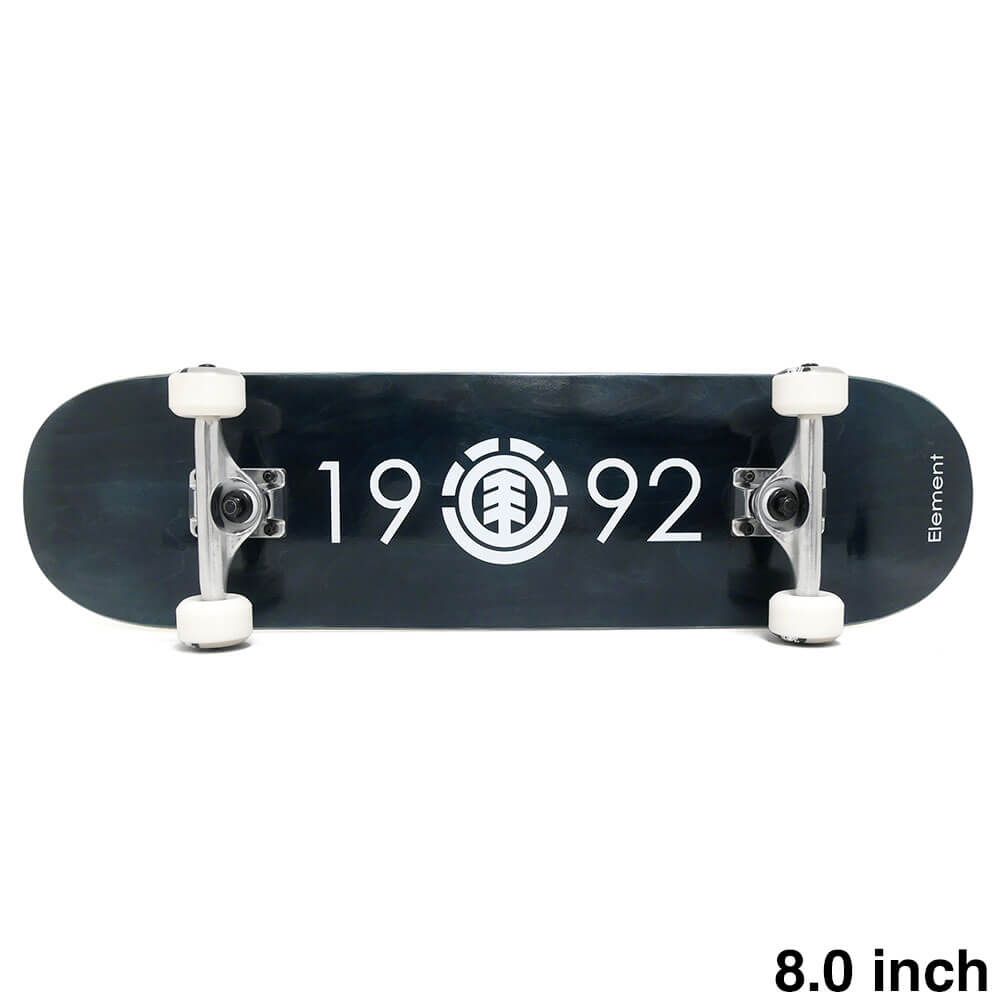 防水ケース付き ELEMENT エレメント コンプリートセット スケートボード完成品 PL 1992 BLACK PLY 8.0　スケートボード スケボー