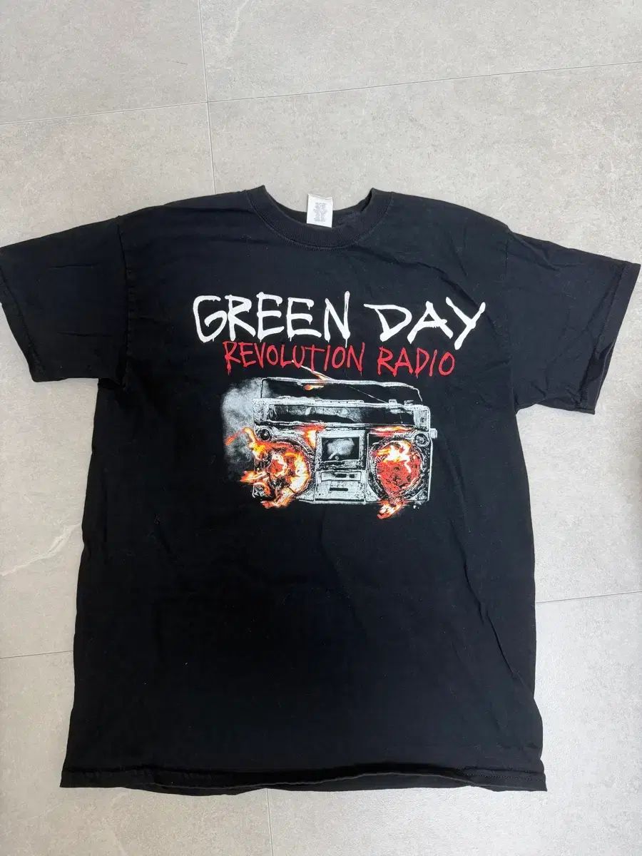 グリーンデイ ブラック 半袖 Tシャツ