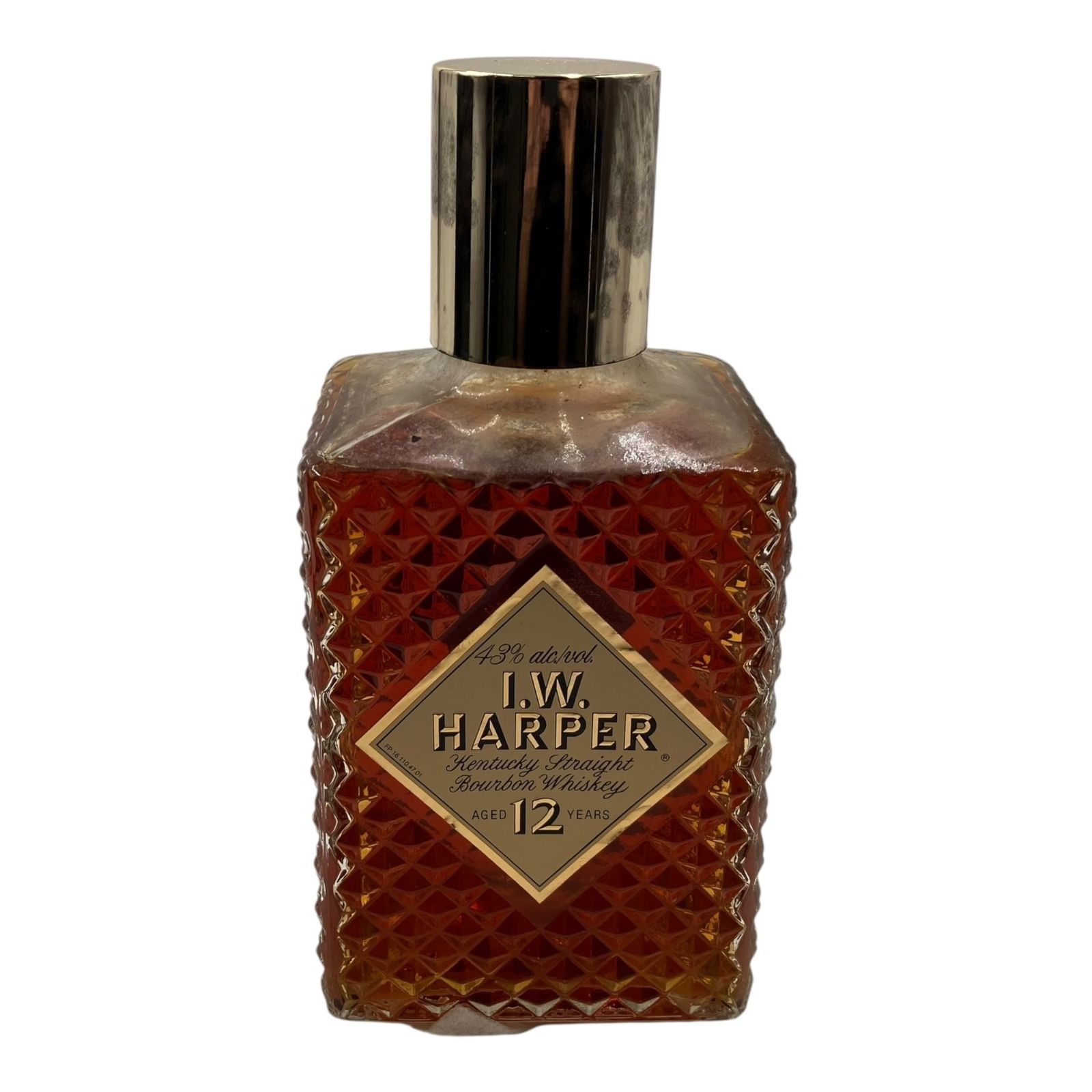 □I W HARPER 12年 デキャンタボトル 750ml 43度 バーボン ウイスキー