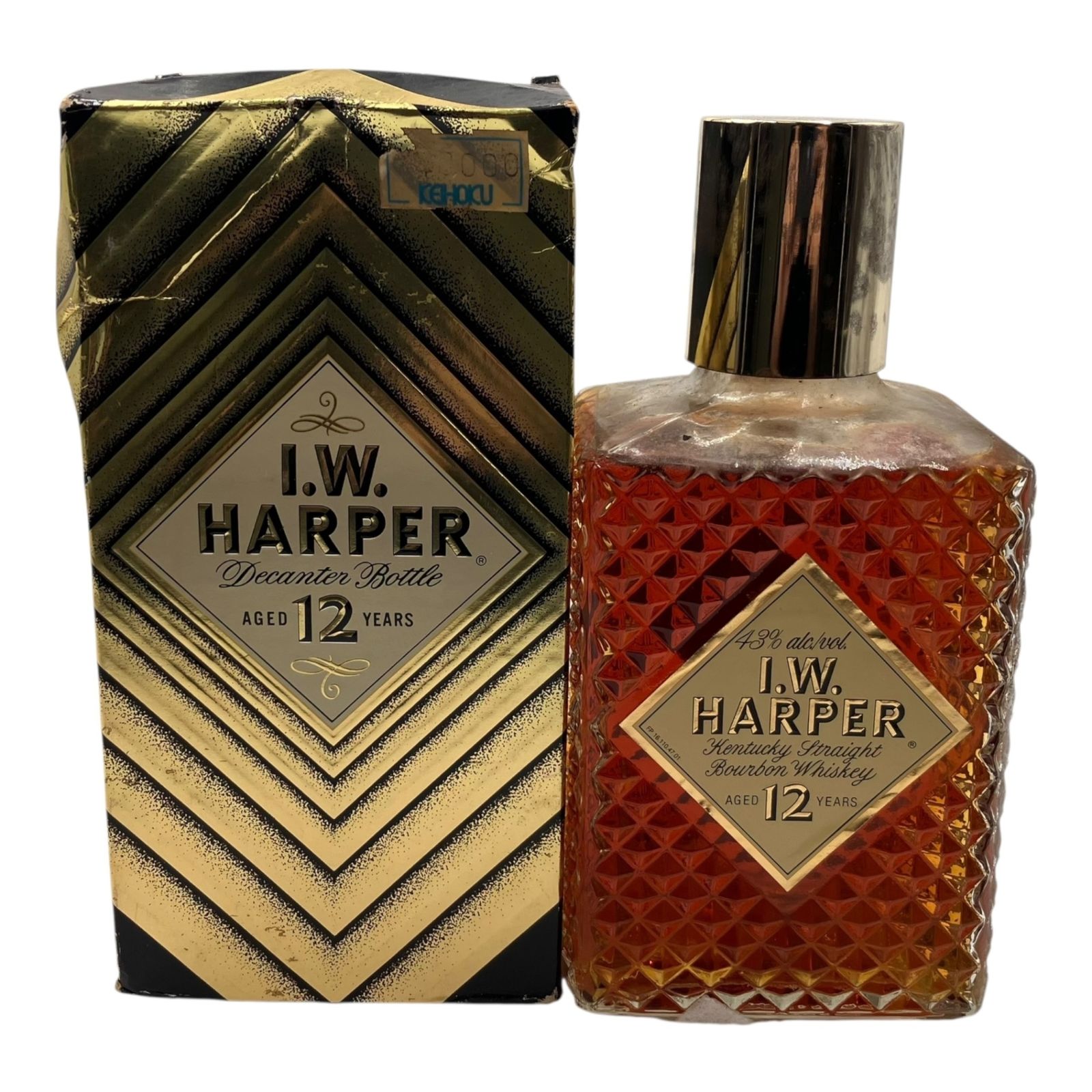 I.W. HARPER 12年 デカンタボトル I.W.ハーパー 12年 700ml 43% ウイスキー