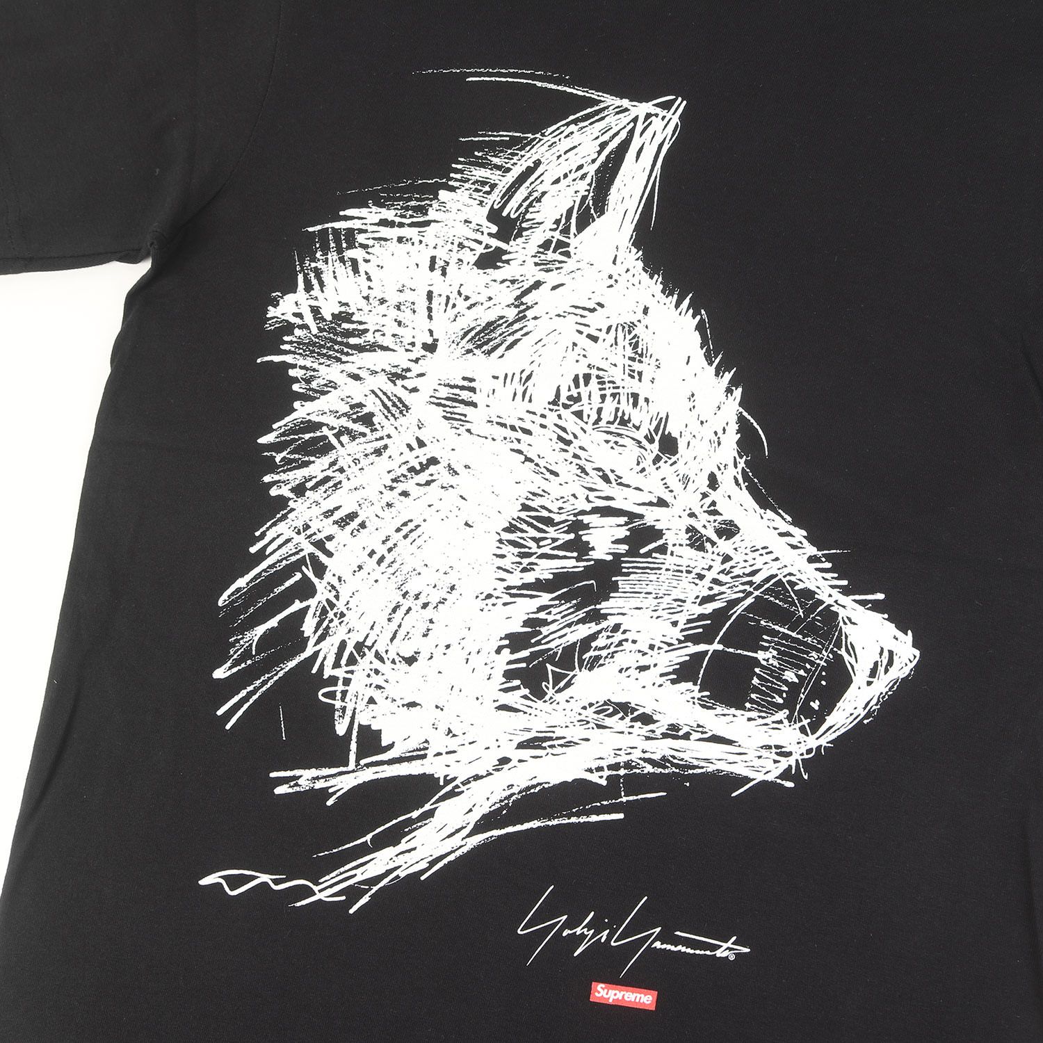 トップス Supreme Yohji Yamamoto Scribble Wolf Tee