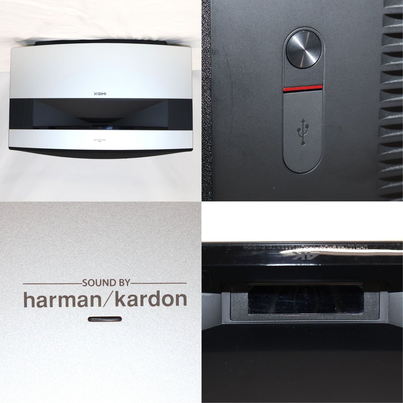 中古 XGIMI AURA 超短焦点4Kホームプロジェクター XM03A xm03a 【可(C 