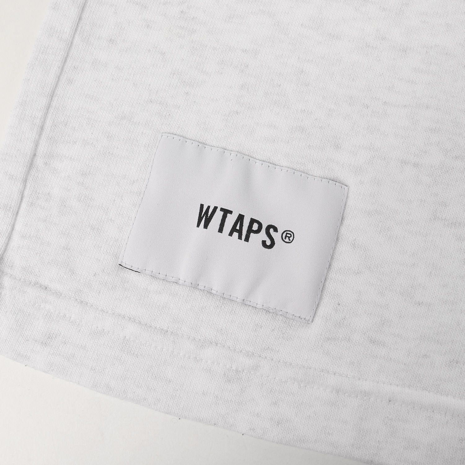 美品】WTAPS ダブルタップス Tシャツ ライトグレー サイズ:L | 25AW 