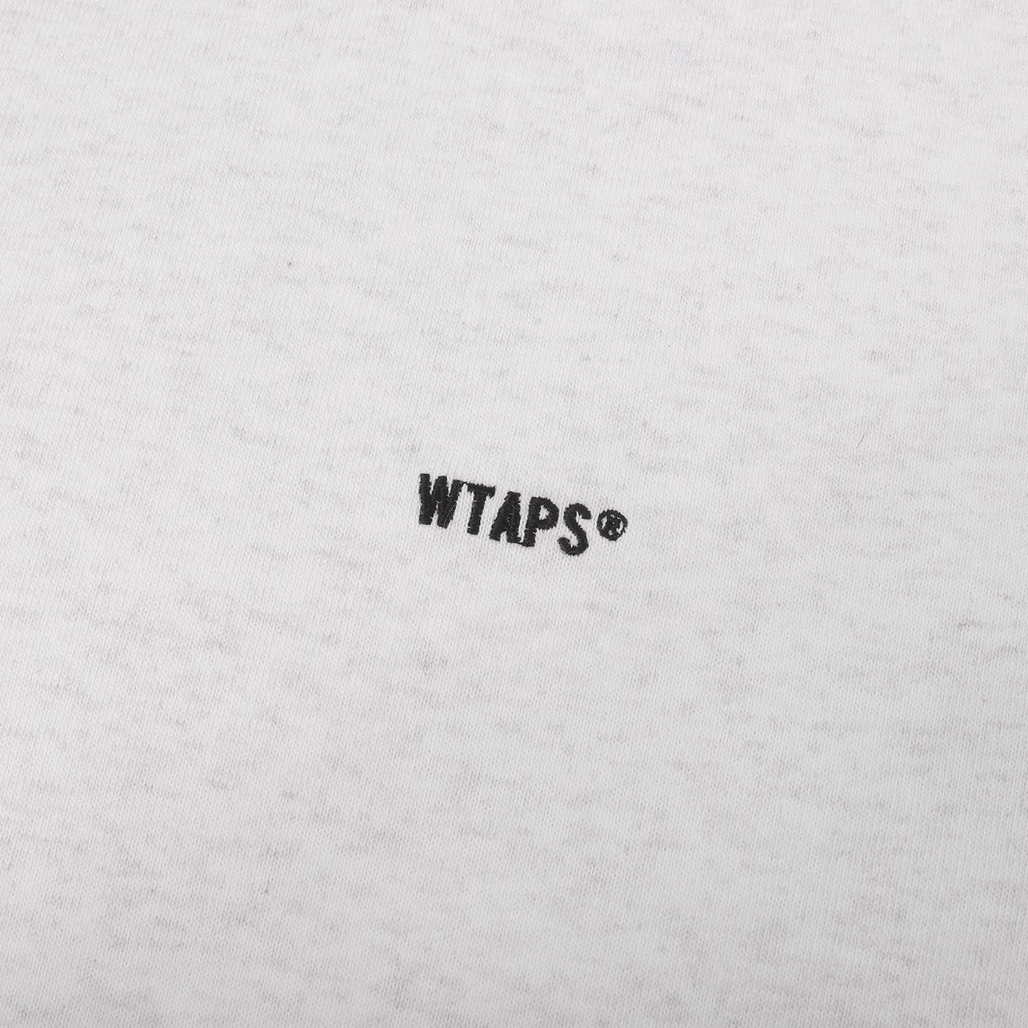 美品】WTAPS ダブルタップス Tシャツ ライトグレー サイズ:L | 25AW 