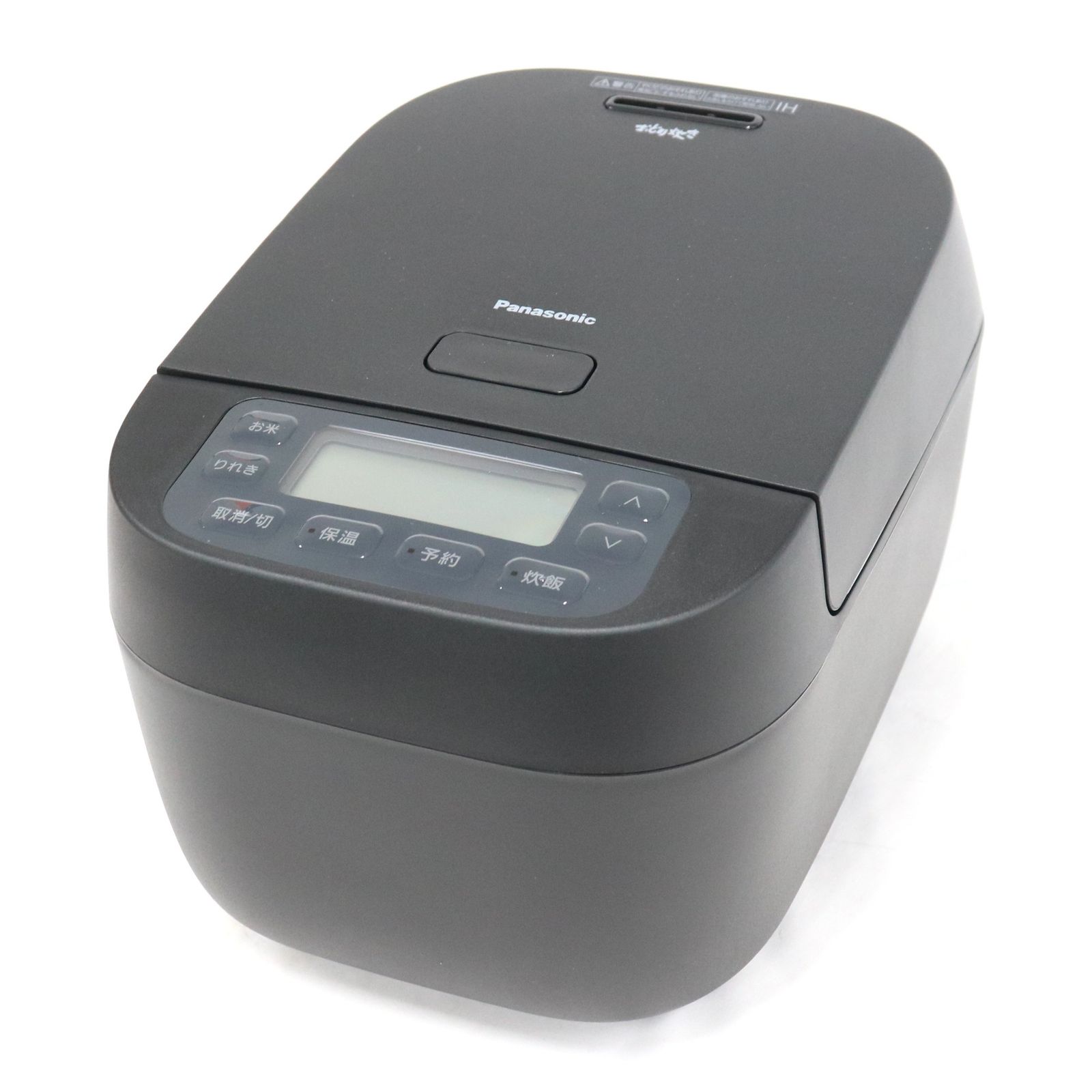 [5.5合]パナソニック 可変圧力IHジャー炊飯器 SR-N310D　sr-n310d-k ブラック 整備済みアウトレット品 [良い(B)]