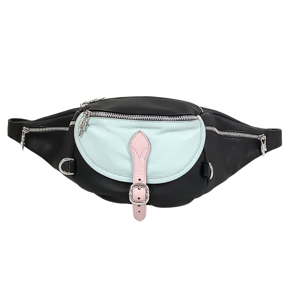 CHROME HEARTS #1 SNAT PACK スナットパック レザーボディバッグ