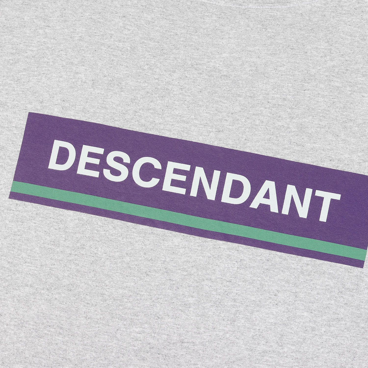 美品】DESCENDANT ディセンダント Tシャツ グレー サイズ:3 | 21SS BOX 美品】DESCENDANT ディセンダント Tシャツ グレー サイズ:3 | 21SS BOX