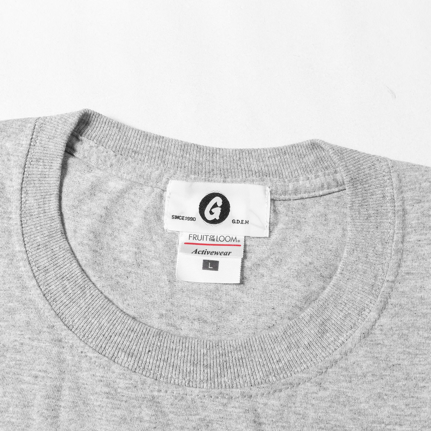 美品】GOOD ENOUGH グッドイナフ Tシャツ グレー サイズ:L | ネオン 