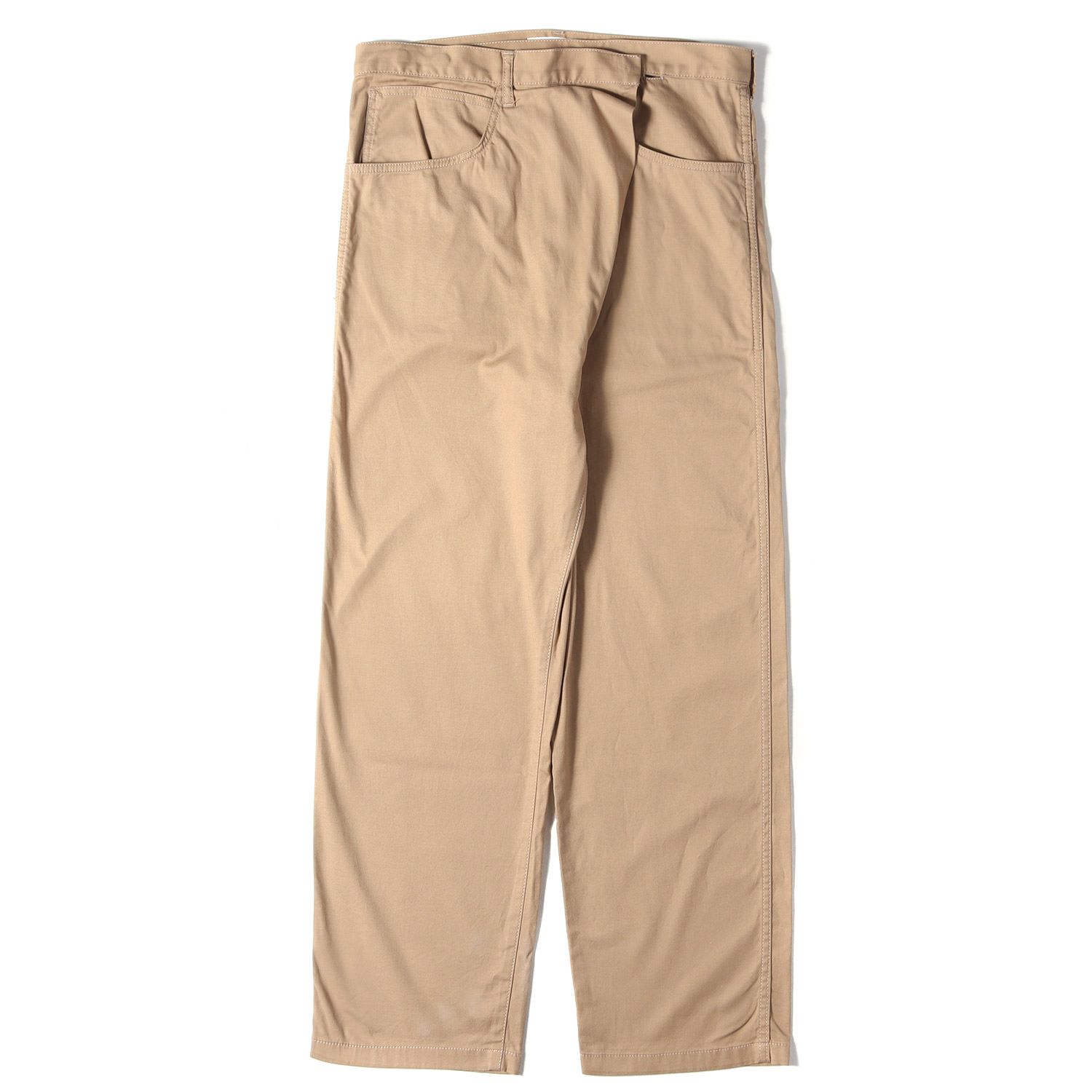 TOGA VIRILIS トーガ ビリリース パンツ ベージュ サイズ:44 | ラップ ストレッチチノ ワークパンツ (Stretch cotton pants) | 日本製 | ボトムス ズボン【メンズ】【中古】