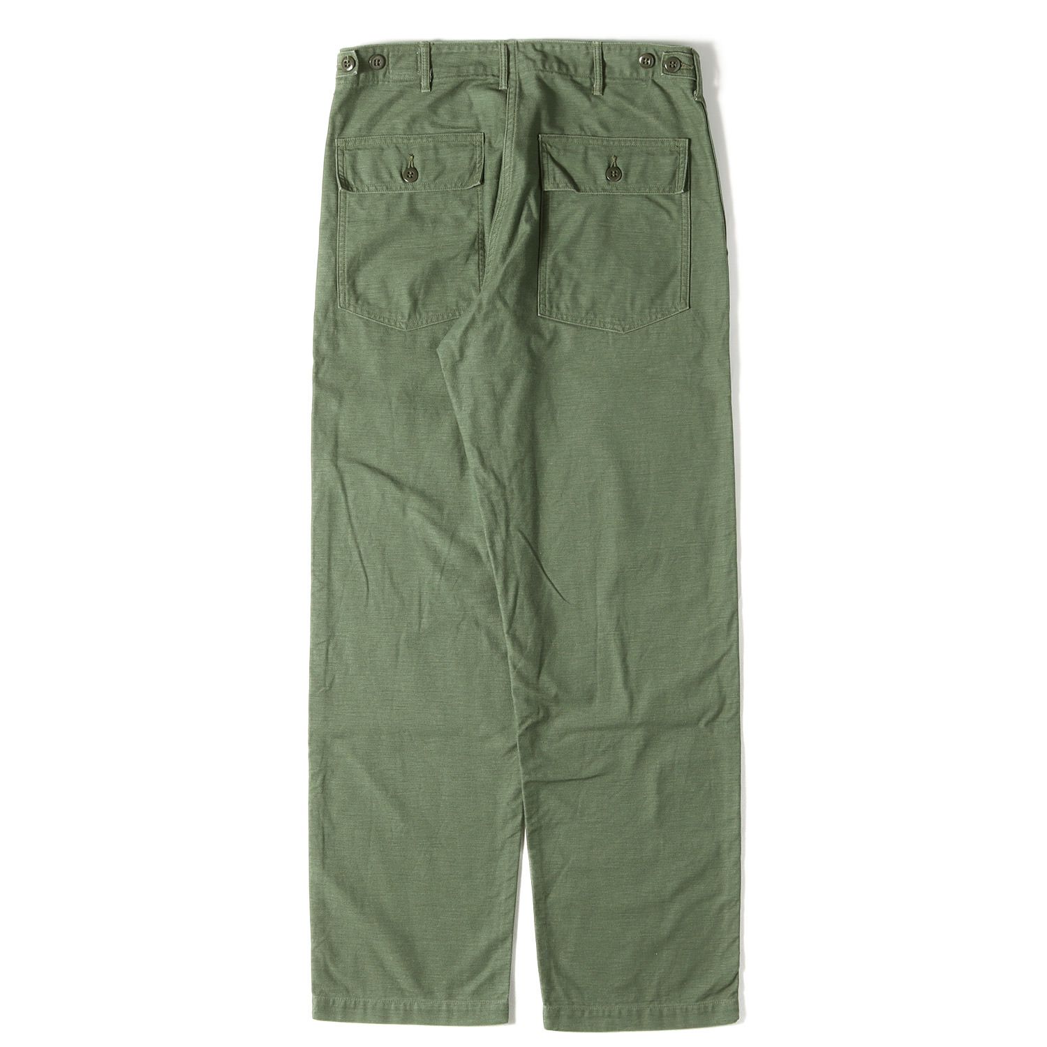 orslow オアスロウ パンツ オリーブグリーン サイズ:M | サテン 