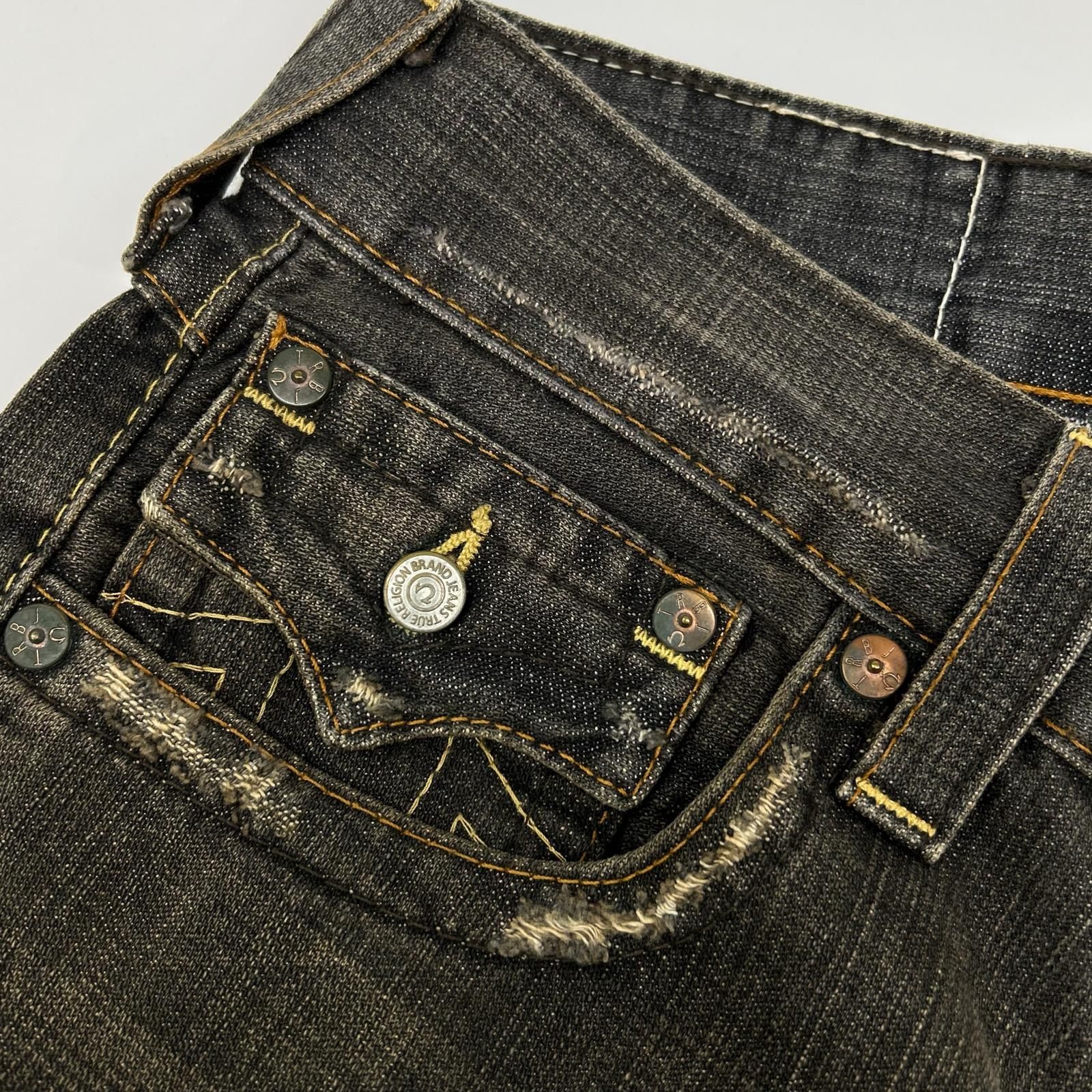 TRUE RELIGION トゥルーレリジョン 32803 TRM504 ブラック JOEY ブーツ 