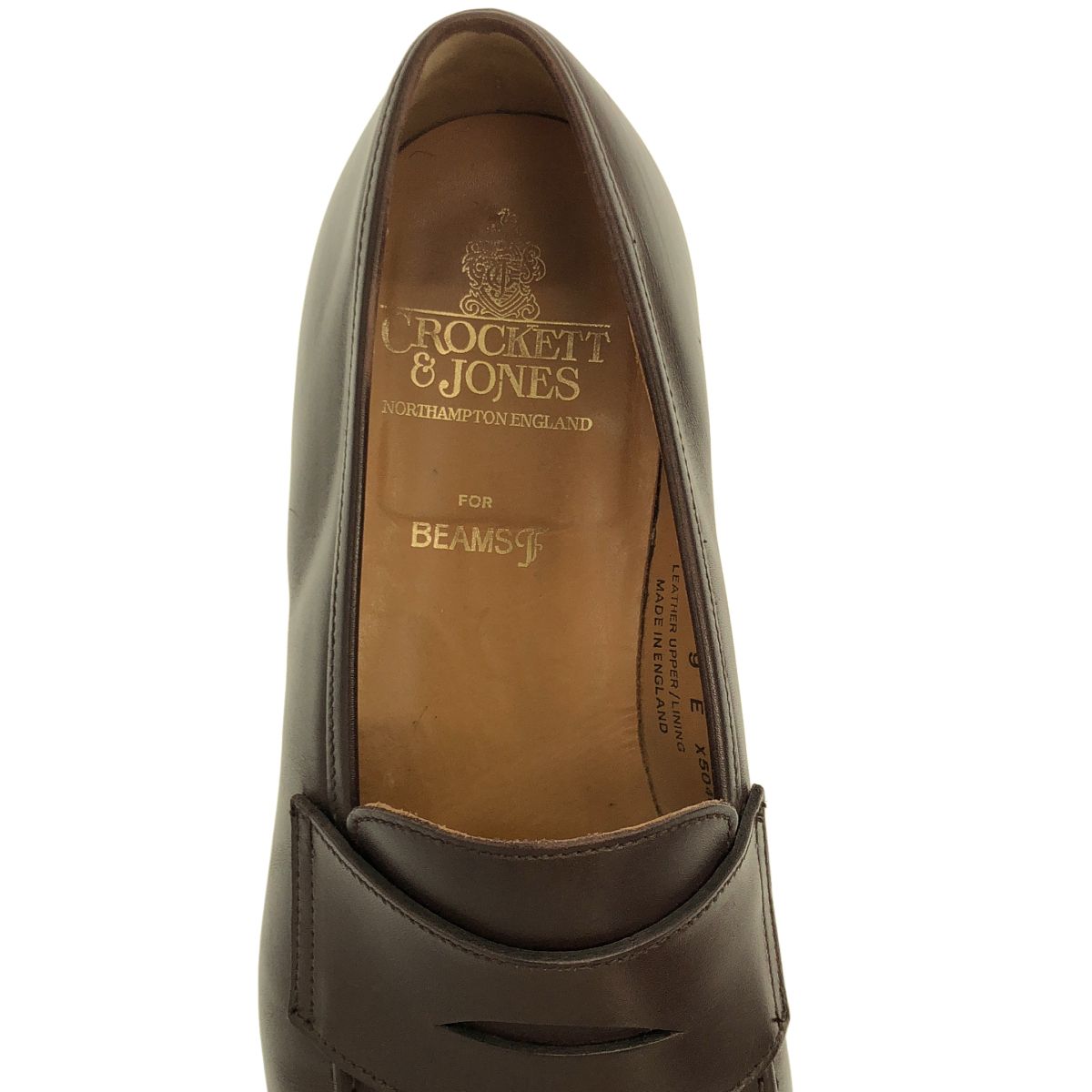 CROCKETT&JONES クロケット＆ジョーンズ BEAMS F別注 MAINE レザー