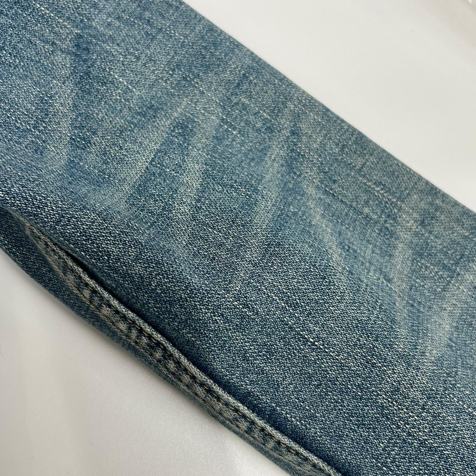 Wrangler ラングラー ブルー カリフォルニア刺繍 ジップ デニム