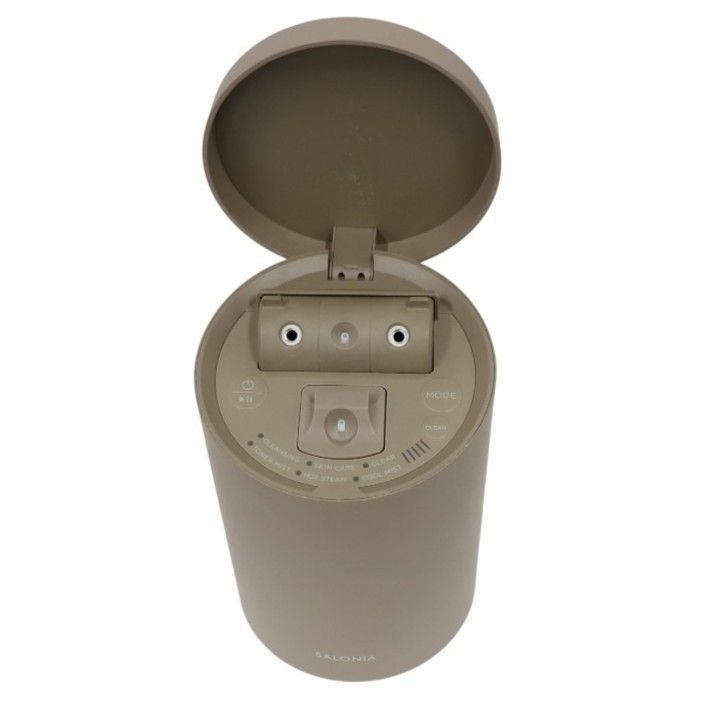 SALONIA ピュアブライトスチーマー ブラウン美顔器 SAL22207BE I-ne
