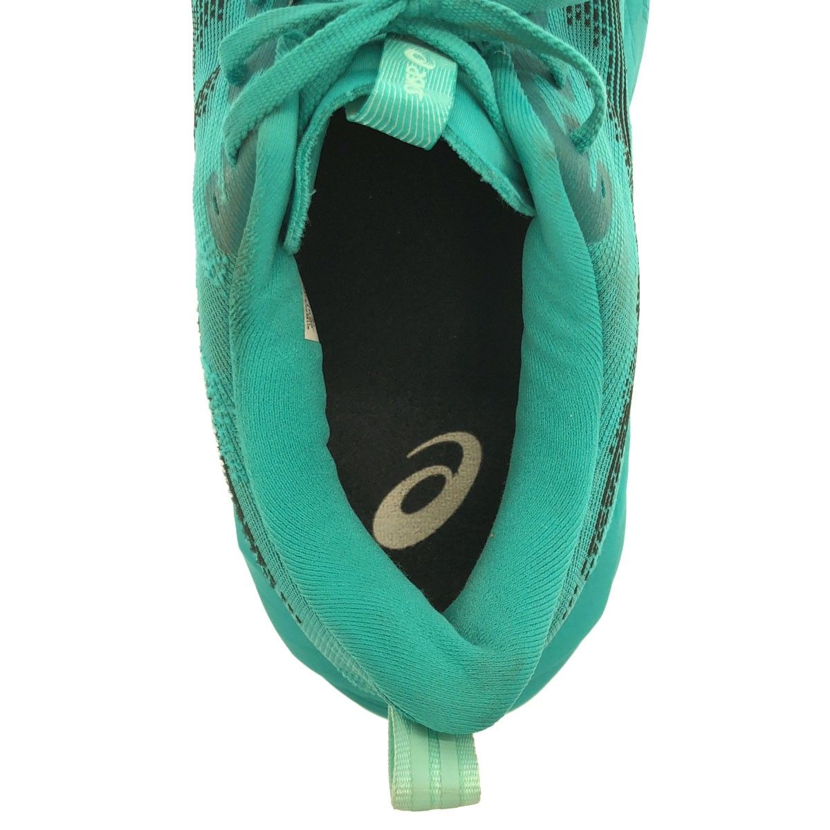 asics アシックス NOVABLAST 5 エメラルドグリン×ブラック スニーカー