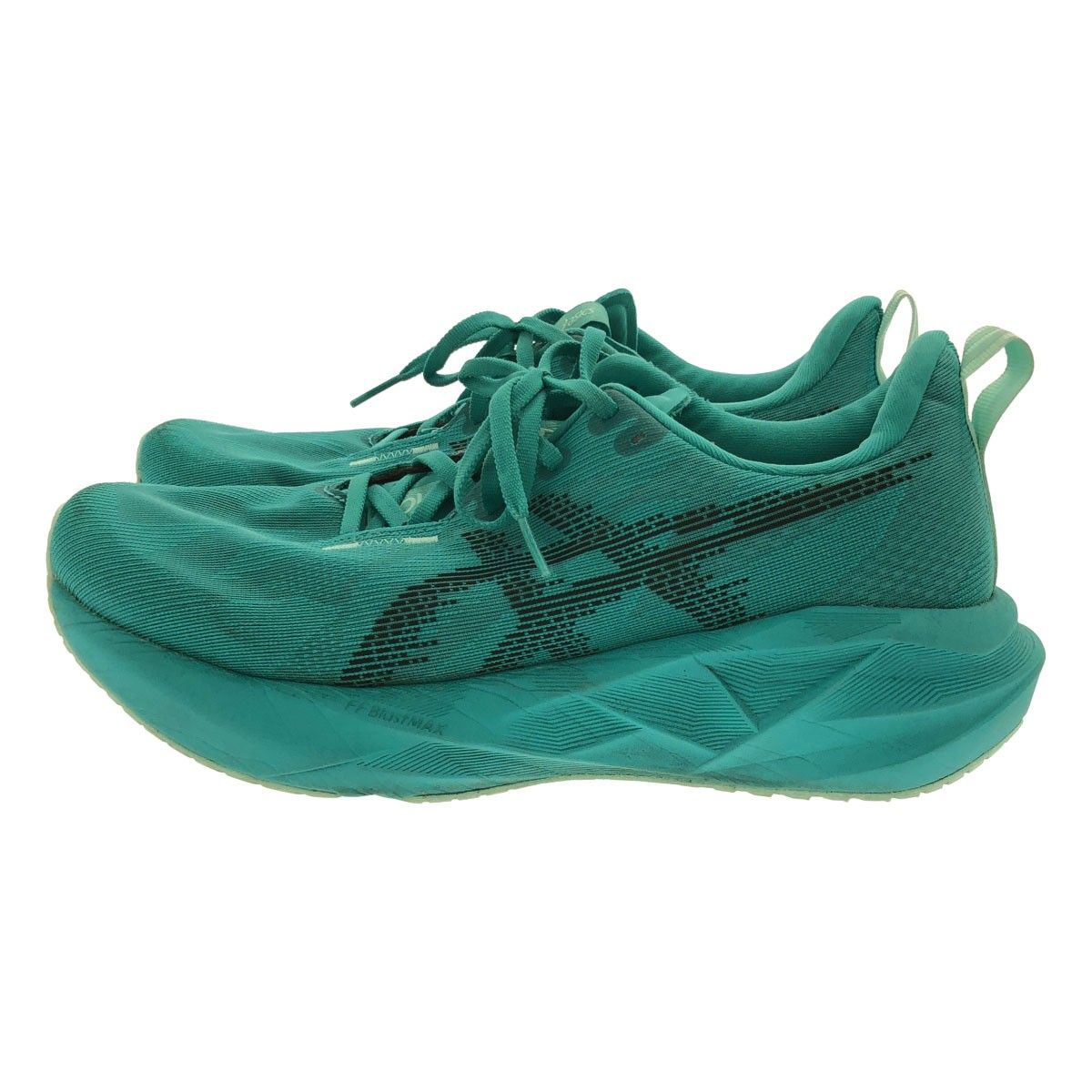 asics アシックス NOVABLAST 5 エメラルドグリン×ブラック スニーカー
