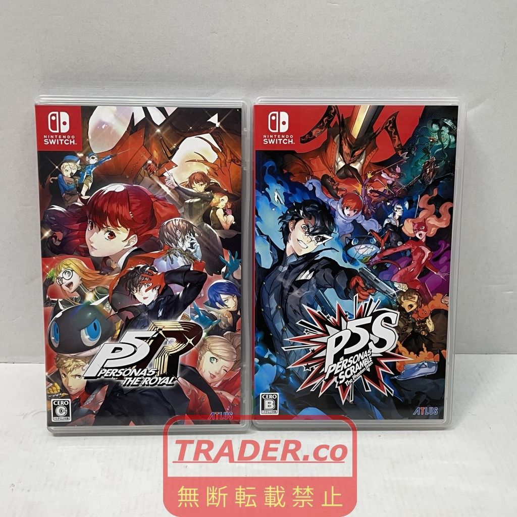 01w-6705 ○ Nintendo Switch ニンテンドースイッチソフト ペルソナ5