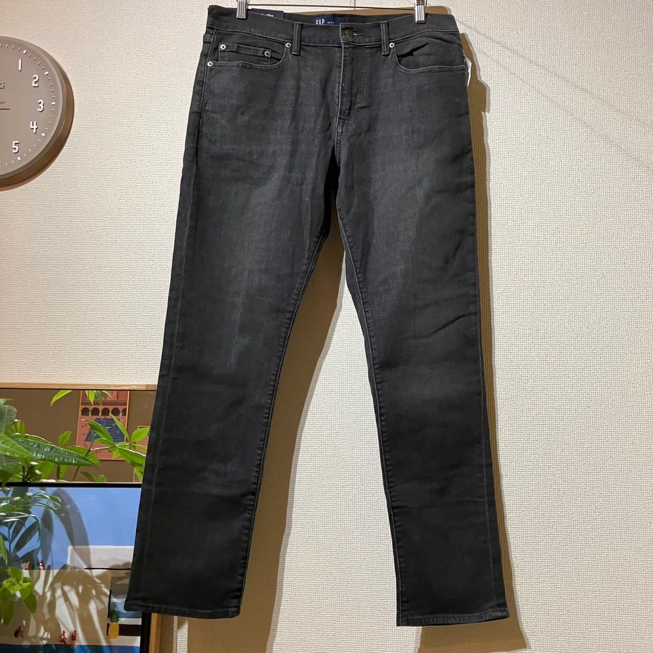 在庫1点限り【新品✨タグ付?️】GAP メンズデニム 34インチ ブラック