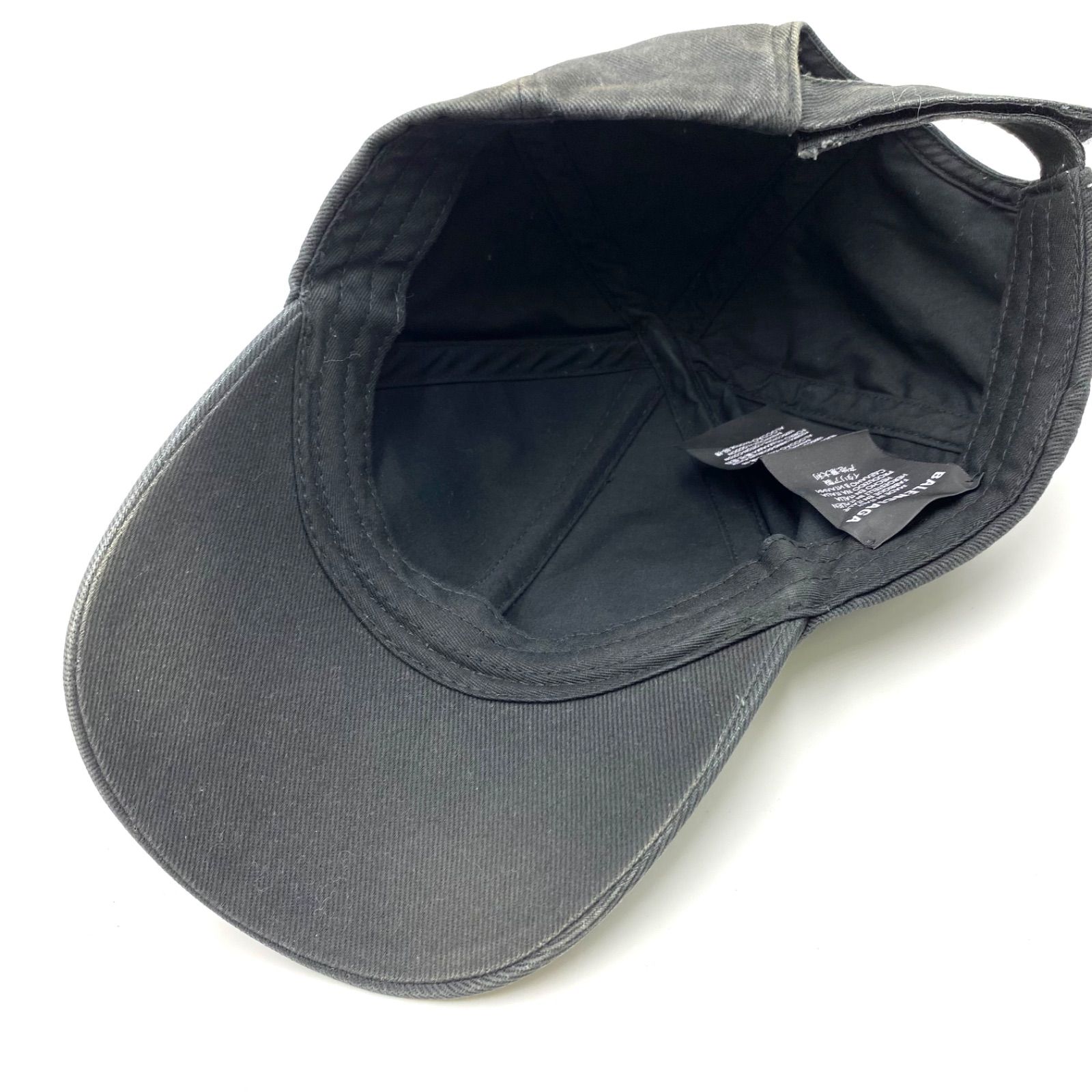 BALENCIAGA バレンシアガ レインボー ロゴ キャップ 帽子 ベースボール