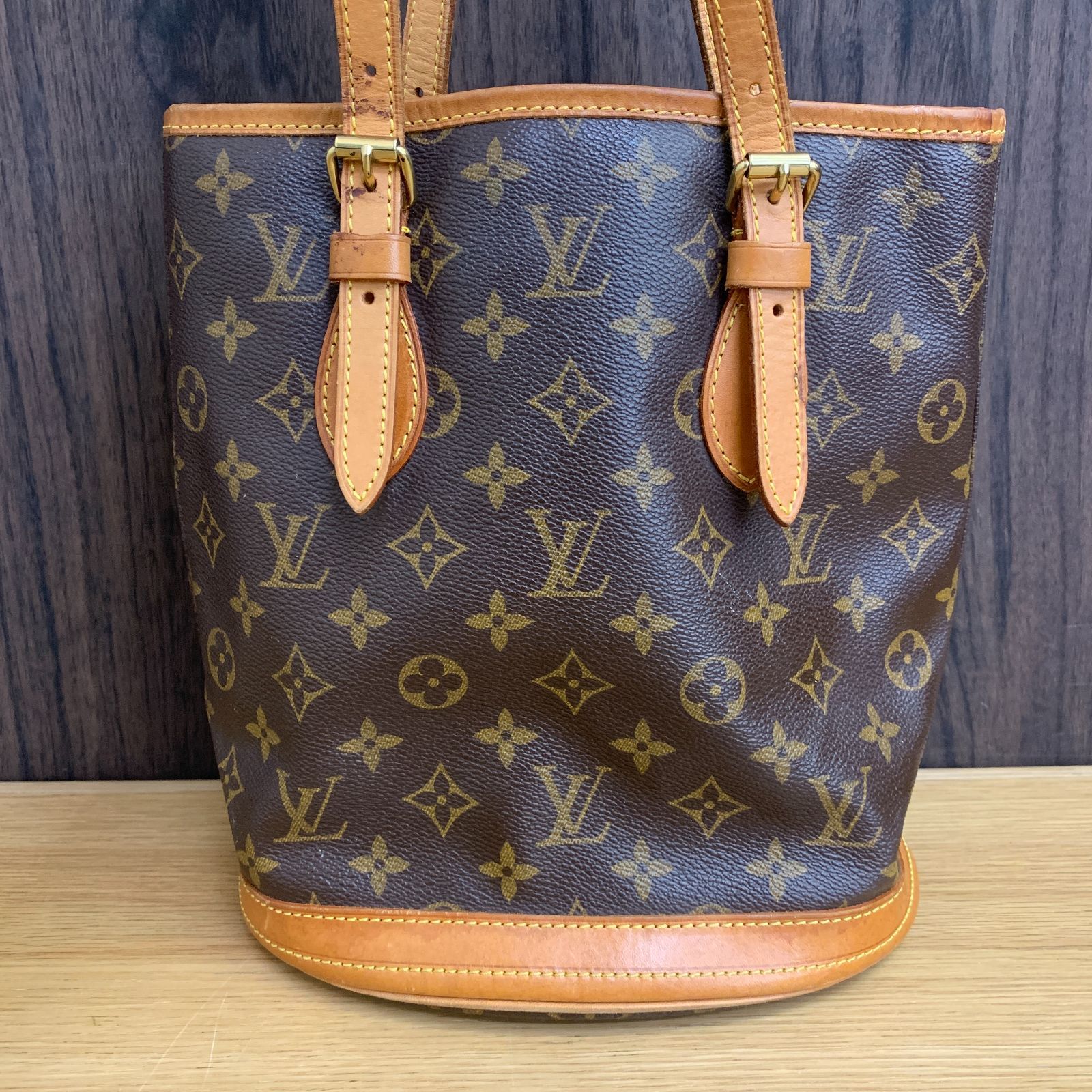 モノグラム M42238 ルイヴィトン LOUIS VUITTON プチ プチ・バケット
