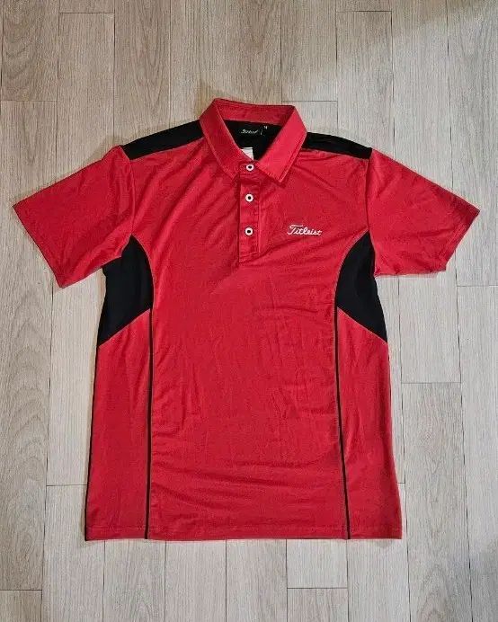 Titleist (タイトリスト) レッド/ブラック ゴルフ 半袖Tシャツ 95 バスト 49