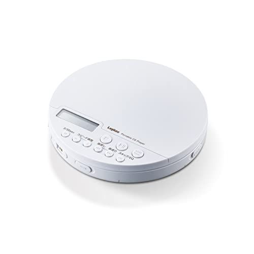 ロジテック ポータブルCDプレーヤー リモコン付属 有線＆Bluetooth対応 ホワイト LCP-PAPB02WHas 7ac37c2f