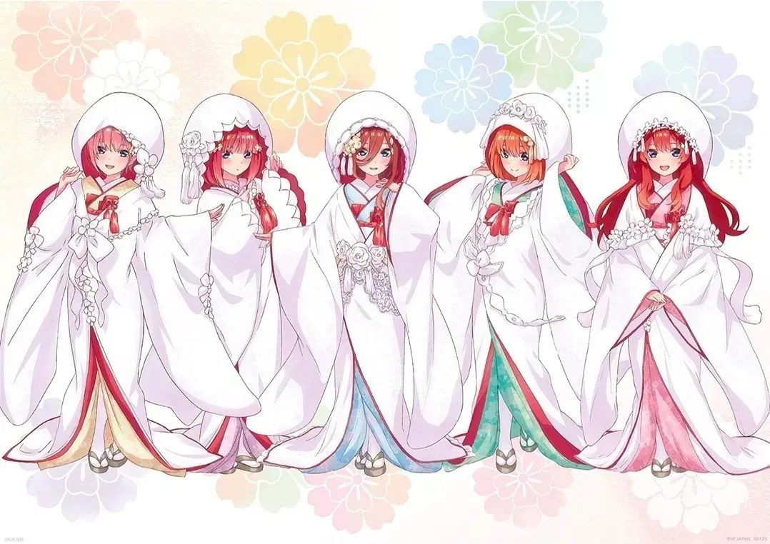 五等分の花嫁 一番くじ 幸せのリボン結び フィギュア 5種 まとめ