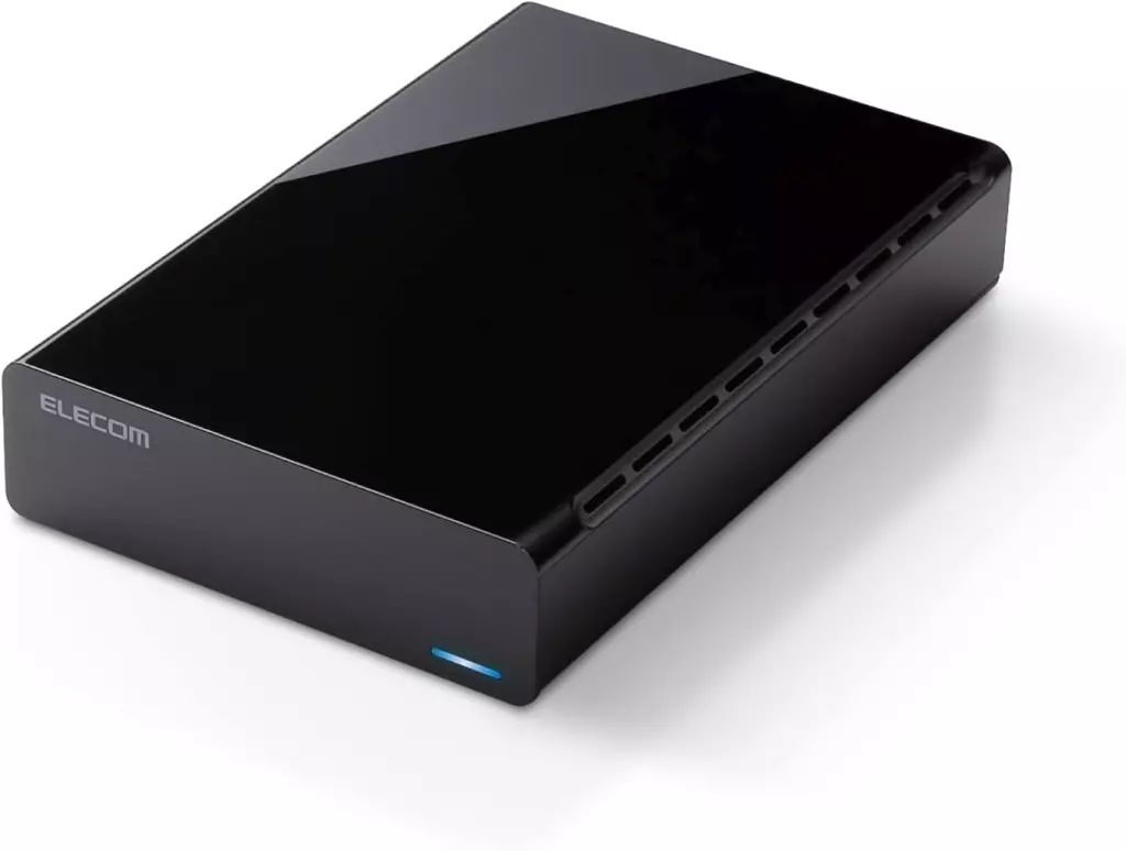 【中古】WindowsVista ELECOM 外付けHDD 4TB USB-A接続/テレビ録画向け (ブラック) [ELD-HTV040UBK]