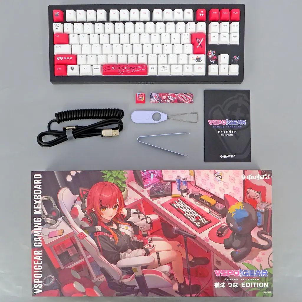 【中古】Windowsハード 猫汰つなEdition VSPO! GEAR ゲーミングキーボード 第2弾 「バーチャルYouTuber ぶいすぽっ!」 29,887円
