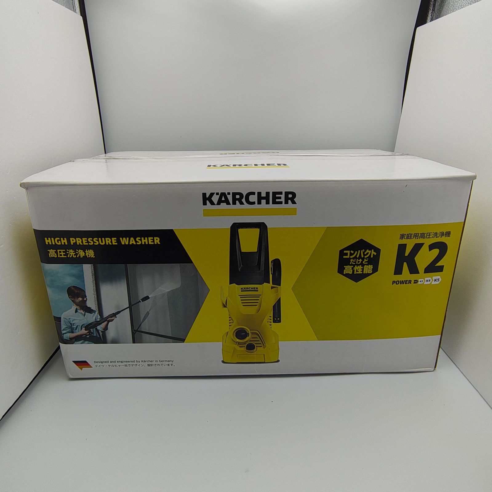 ケルヒャー 高圧洗浄機 K2 中古品 付属品多数 4054278090177 【WJ221