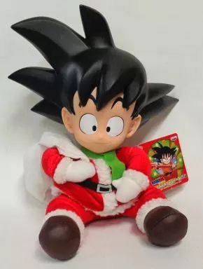 【中古】フィギュア 孫悟空 「ドラゴンボール」 クリスマスソフビドール