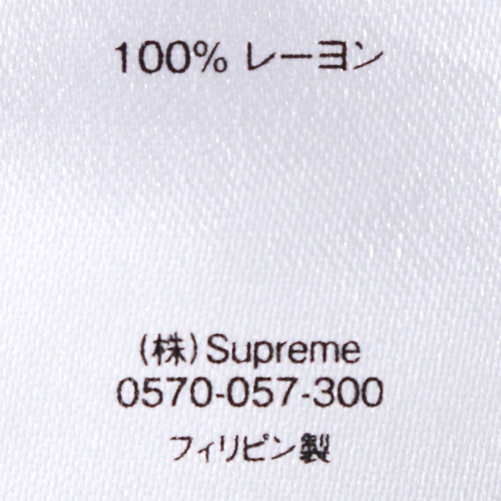 SUPREME Floral Rayon S/S Shirt Mサイズ ブラック - メルカリ