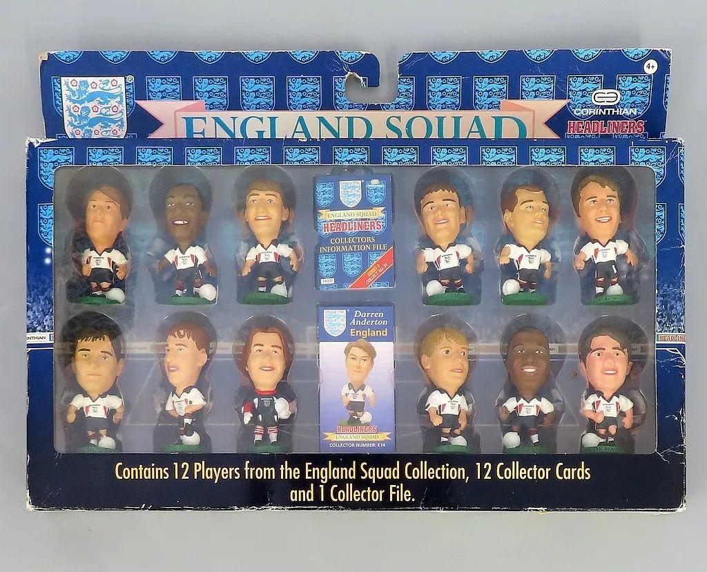 中古】フィギュア ENGLAND SQUAD 12体セット 「HEADLINERS」 塗装済み