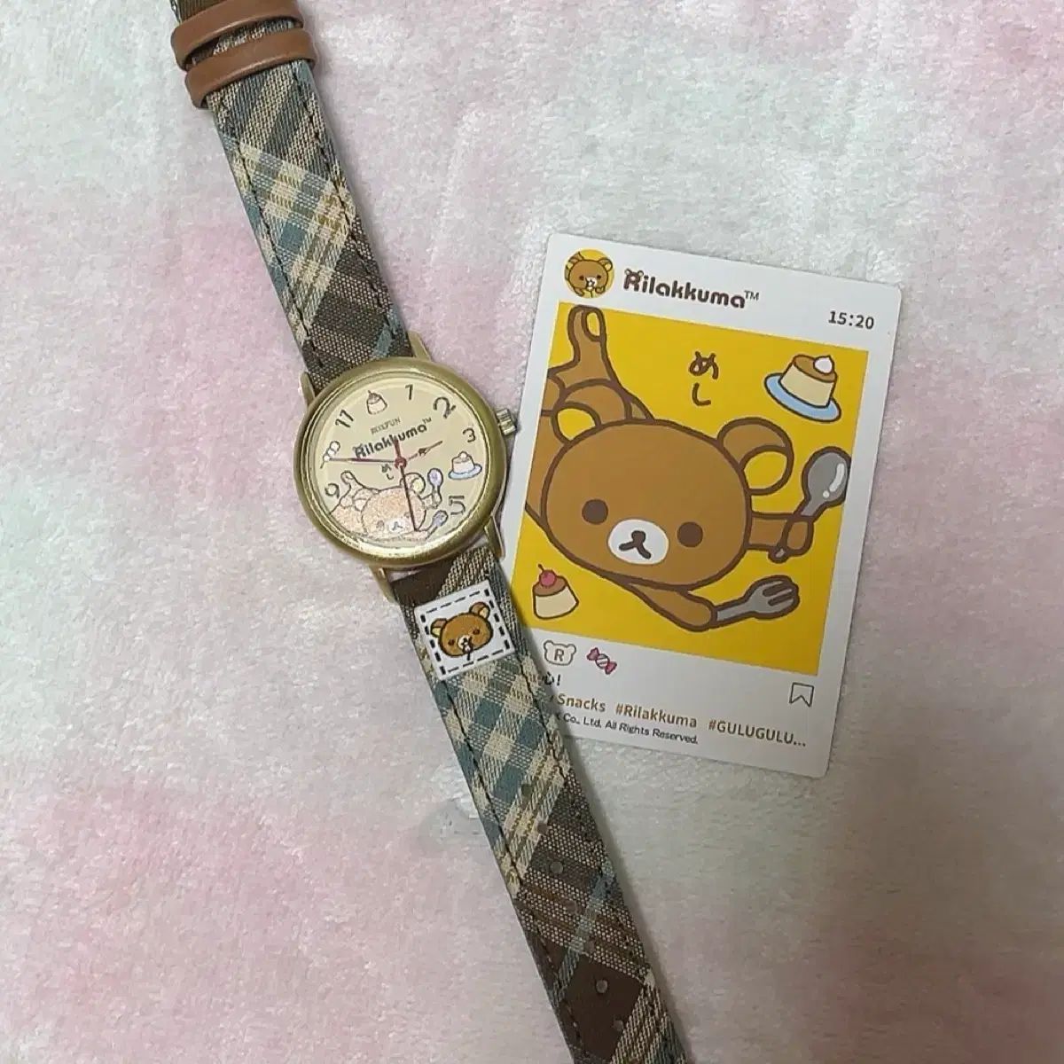 MINISO リラックマ コラボ CHECK リストウォッチ