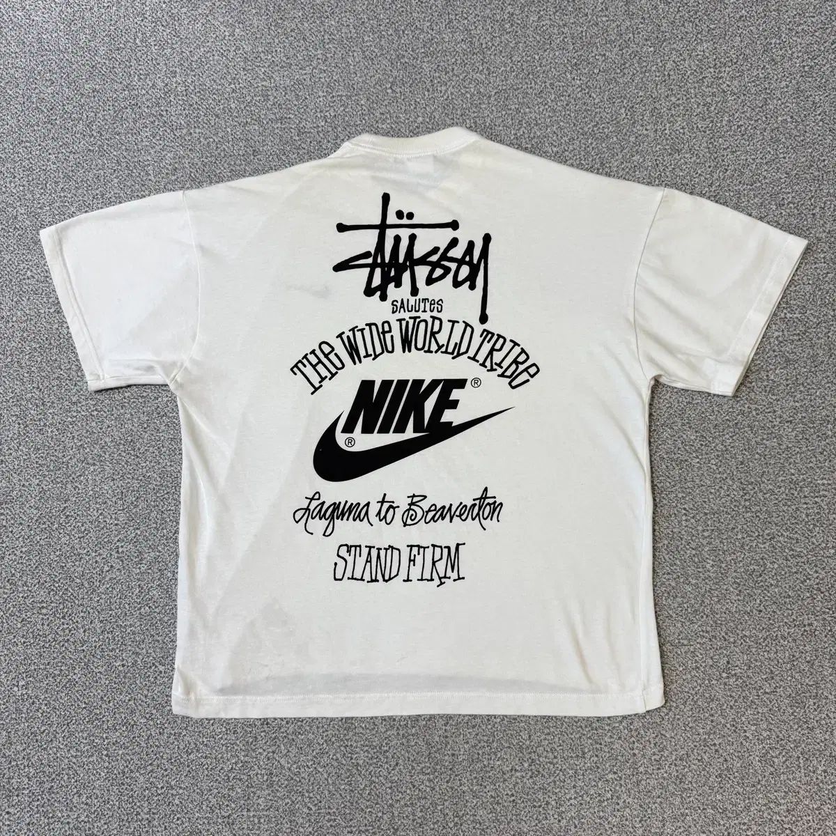 18万円 NIKE x STUSSY 半袖Tシャツ L - メルカリ