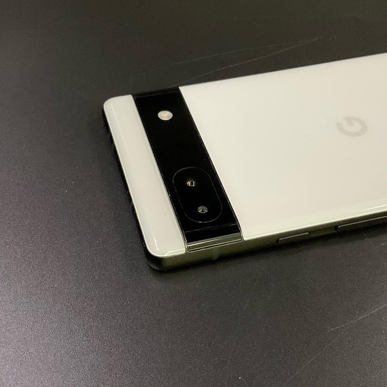 全額返金保証】【最速発送】Google Pixel 6a 128GB ホワイト Softbank