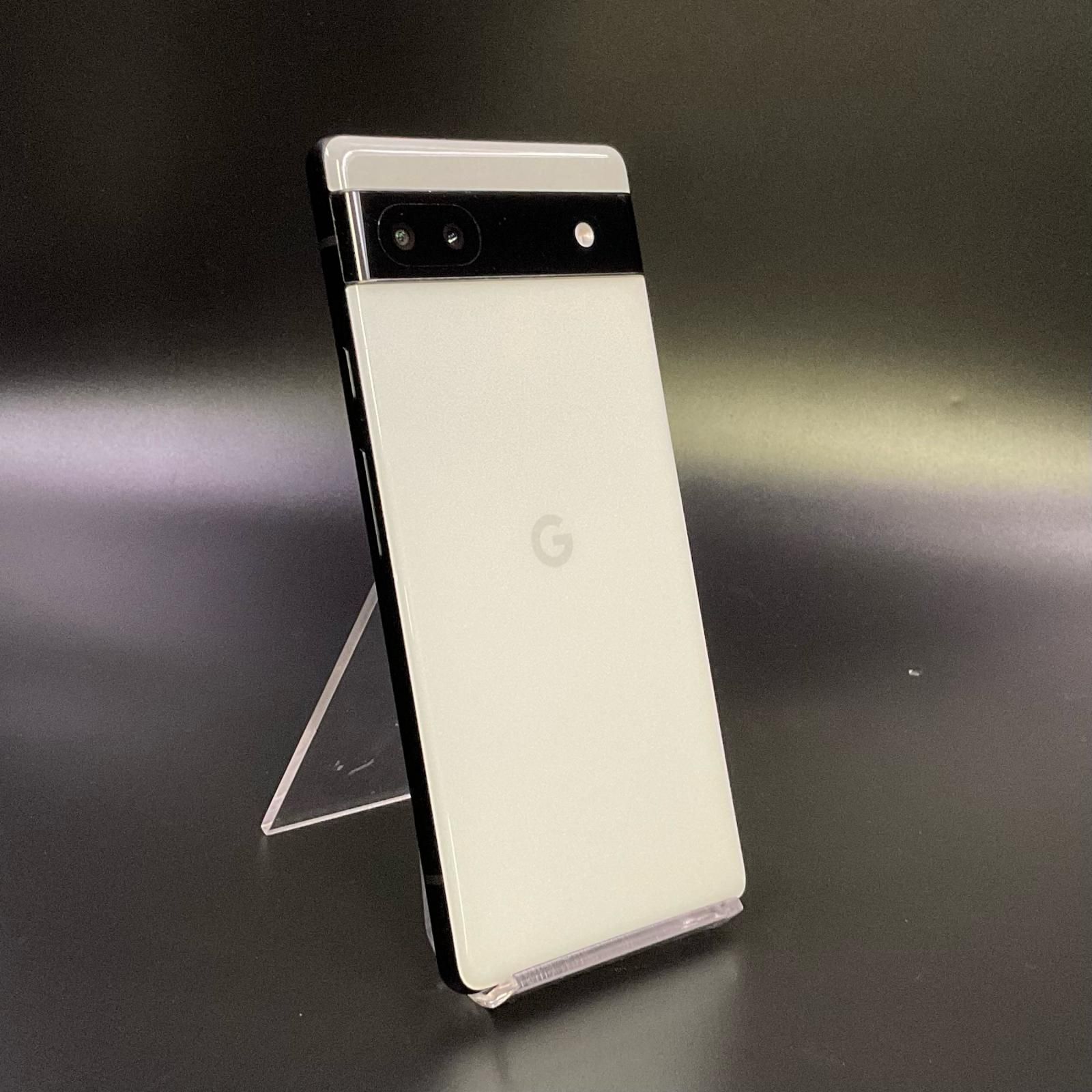 全額返金保証】【最速発送】Google Pixel 6a 128GB ホワイト Softbank