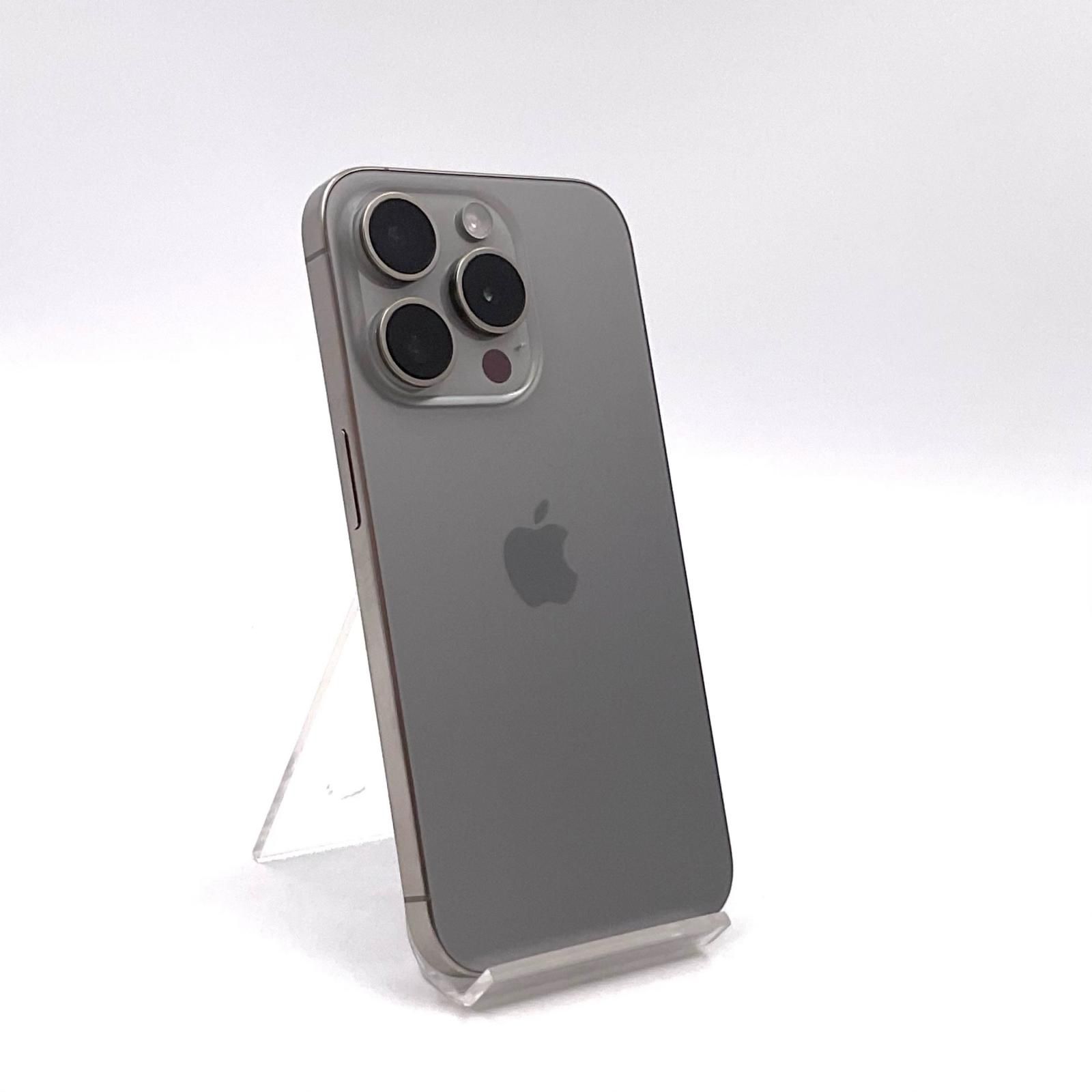全額返金保証】【最速発送】 iPhone 15 Pro 128GB SIMフリー 白ロム 美