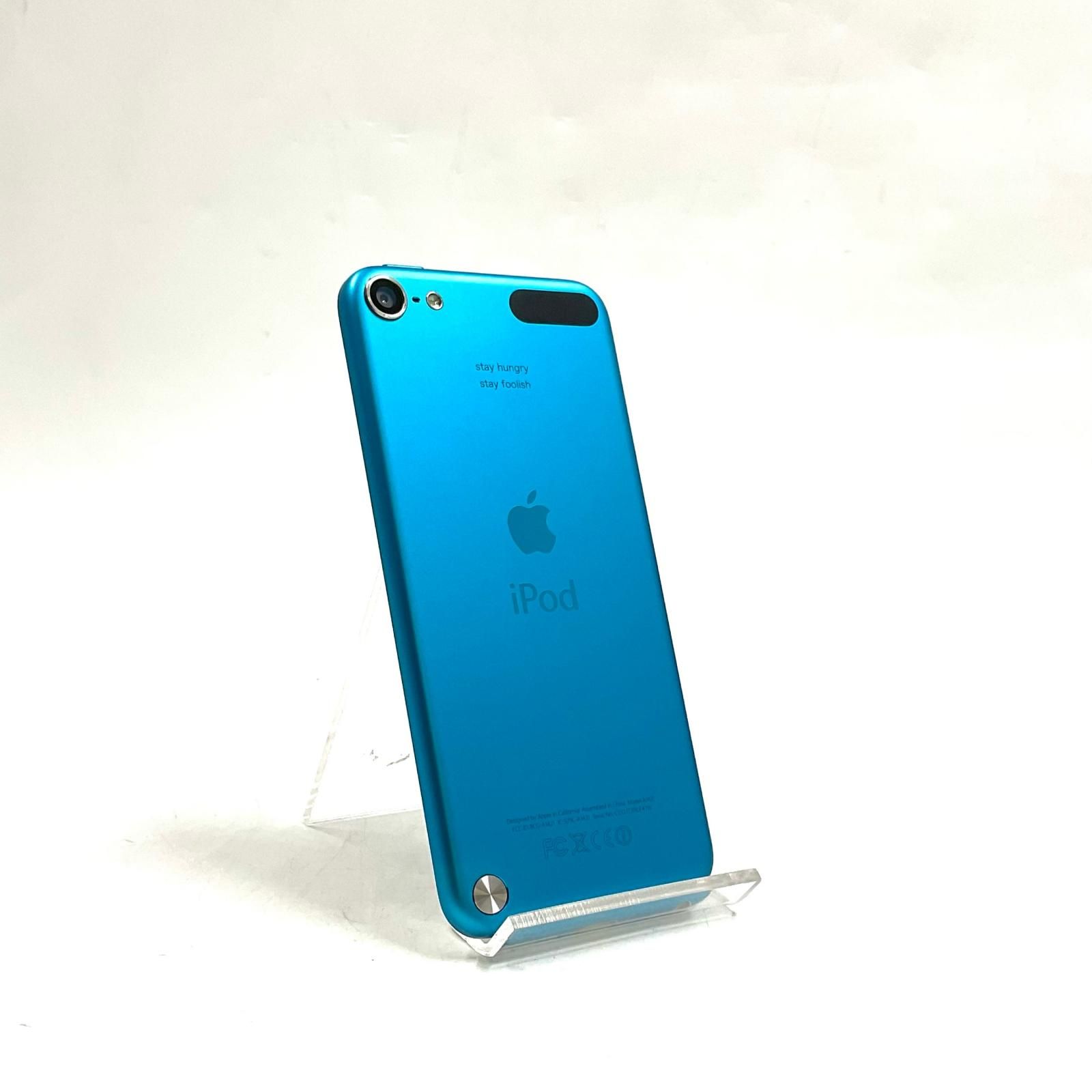 全額返金保証】【最速発送】Apple ipod touch 第5世代 ブルー 美品