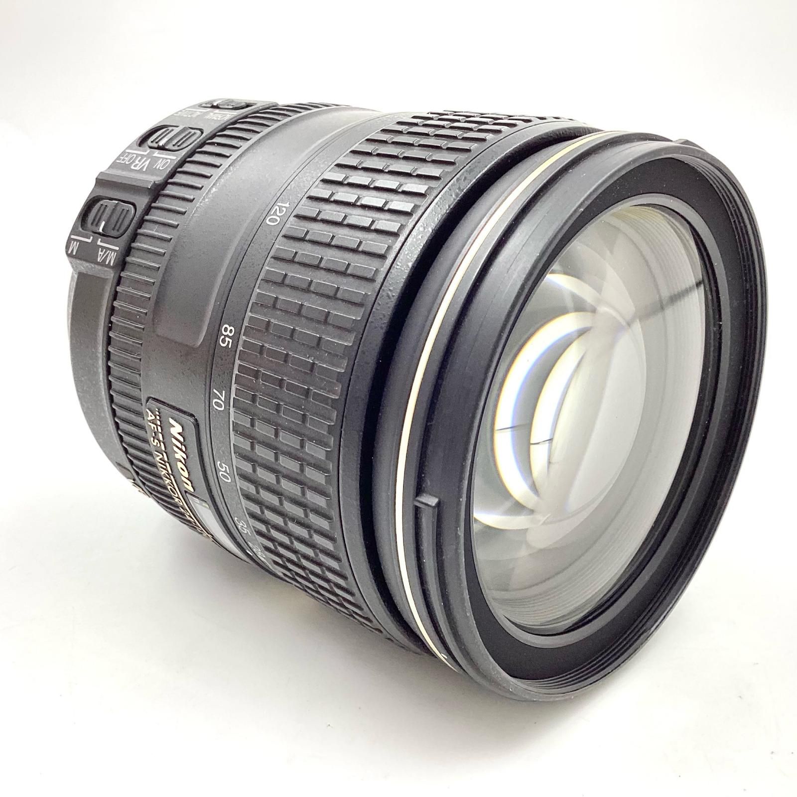【全額返金保証】【最速発送】Nikon AF-S NIKKOR 24-120mm f/4G ED VR 美品 動作確認済