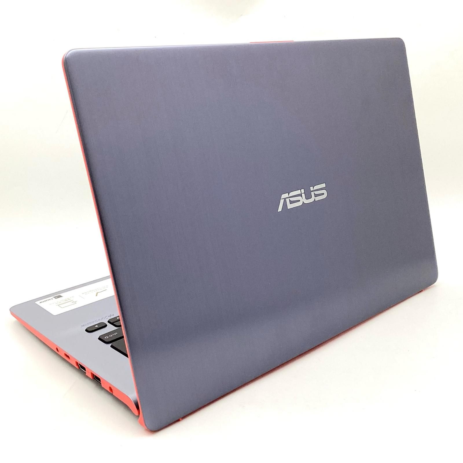 【全額返金保証】【最速発送】ASUS Vivo Book S14 X430UA i3-8130U CPU @ 2.20GHz 4GB M.2 SSD 16GB HDD 1TB 87.2% 美品 動作確認済