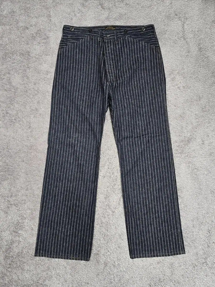 RRL(ダブルアールエル) Indigo ストライプ パンツ