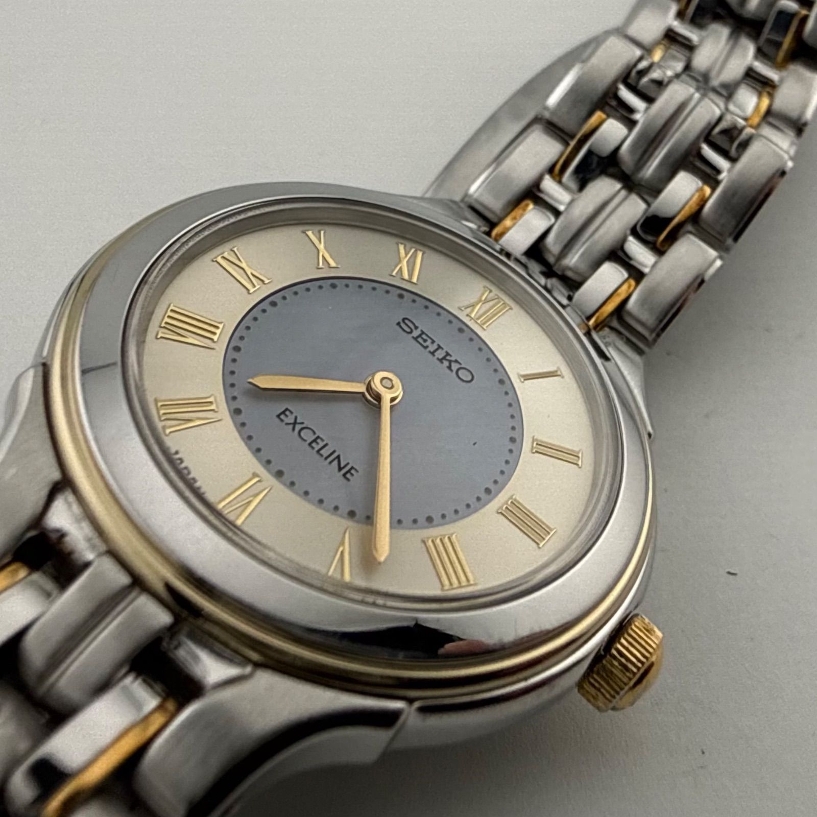 SEIKO セイコー EXCELINE エクセリーヌ V110-0AA0 レディース 腕時計 
