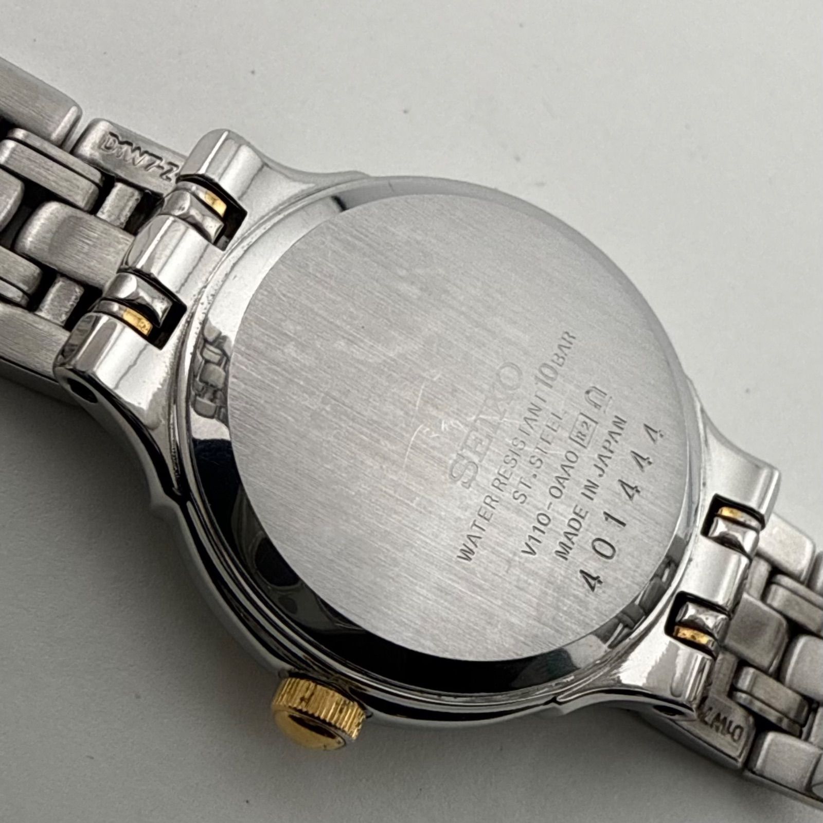 SEIKO セイコー EXCELINE エクセリーヌ V110-0AA0 レディース 腕時計 