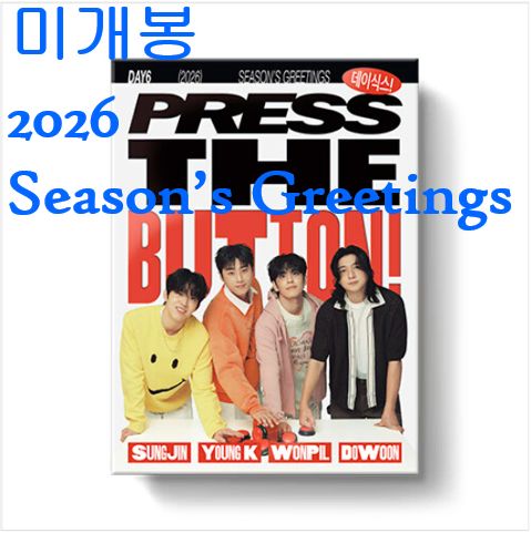 DAY6(デイシックス) ー 2026 シーズン シーズングリーティング シーグリ PRESS THE BUTTON