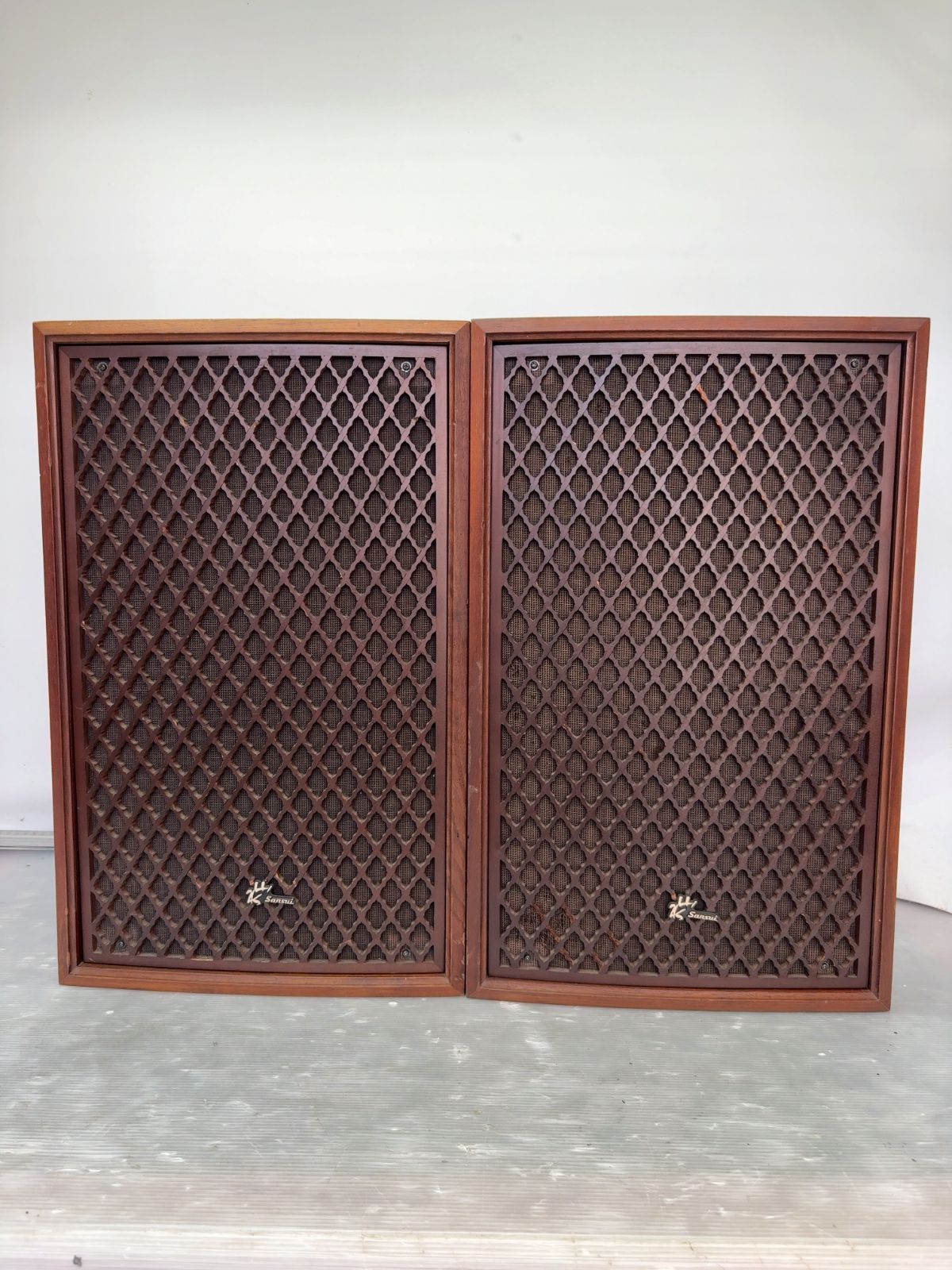 レア SANSUI SP-95 2WAYペアスピーカー サンスイ スピーカー b211
