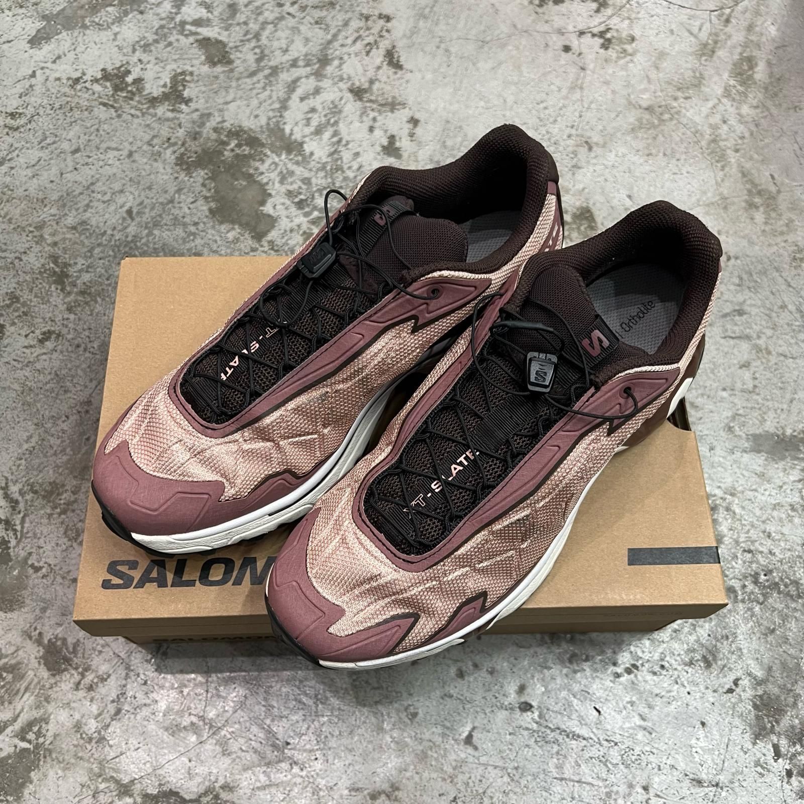参考上代37400円 SALOMON XT-SLATE スニーカー サロモン 475759 ローズ