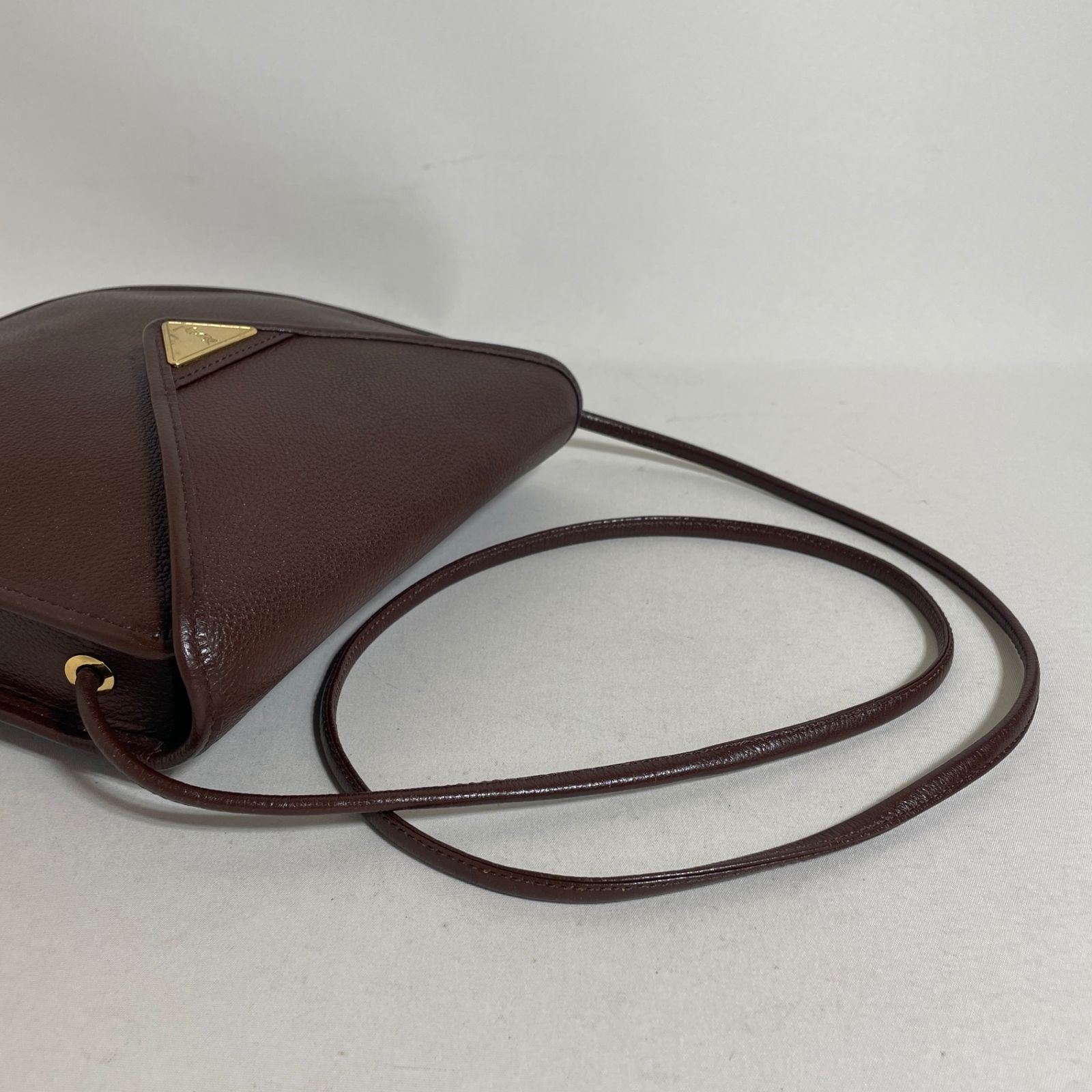 2604-181｜美品｜イヴサンローラン ショルダーバッグ ダークブラウン 