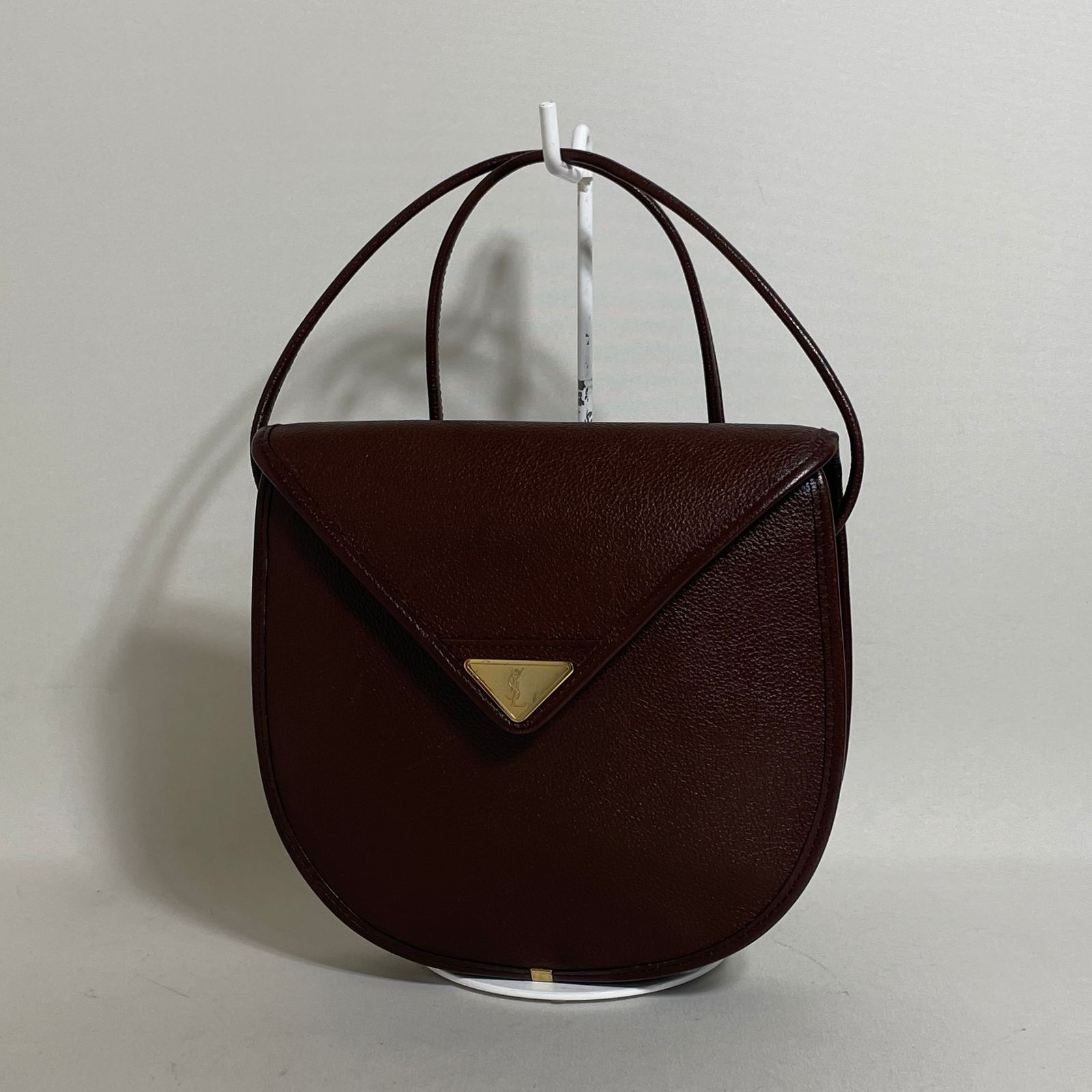 2604-181｜美品｜イヴサンローラン ショルダーバッグ ダークブラウン