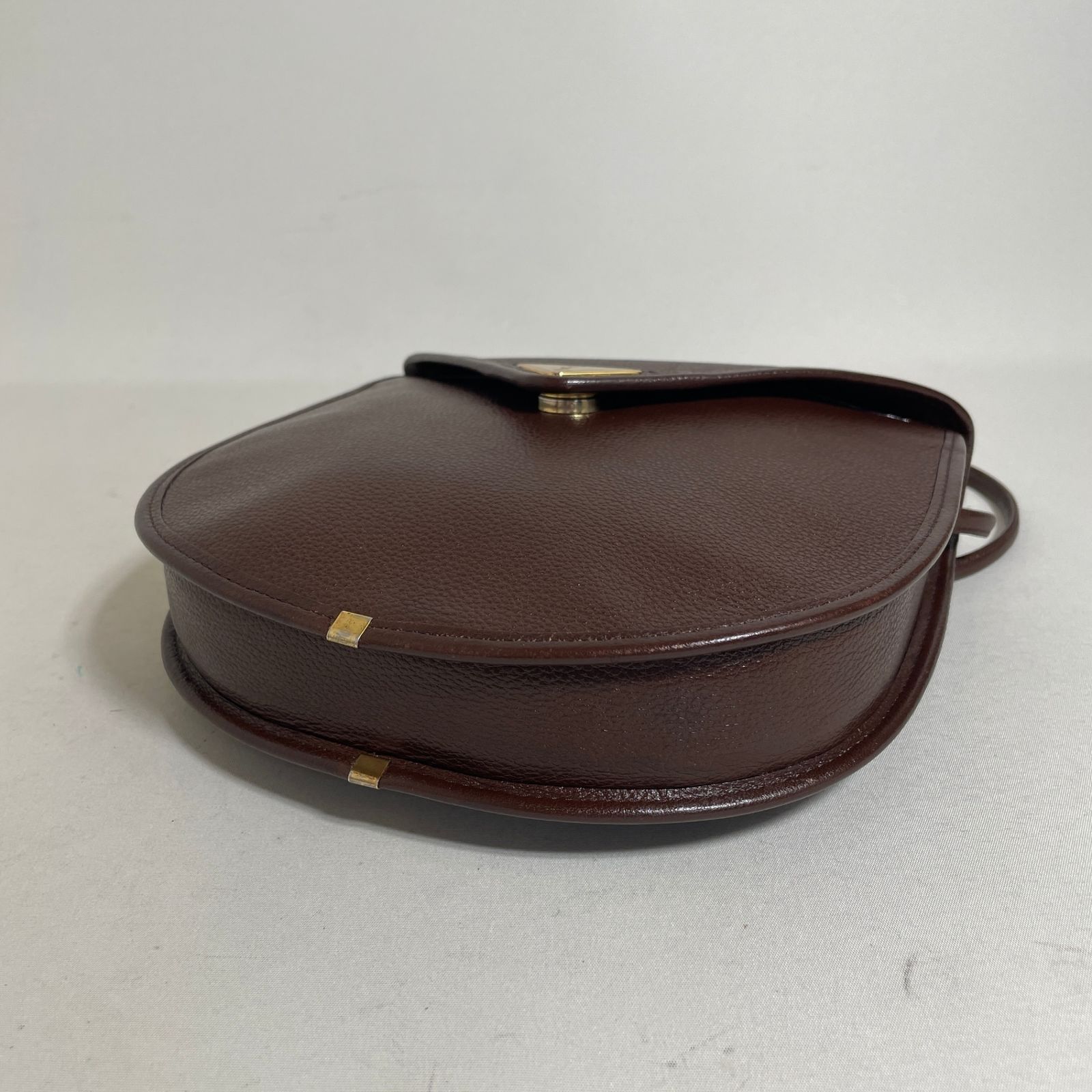 2604-181｜美品｜イヴサンローラン ショルダーバッグ ダークブラウン 
